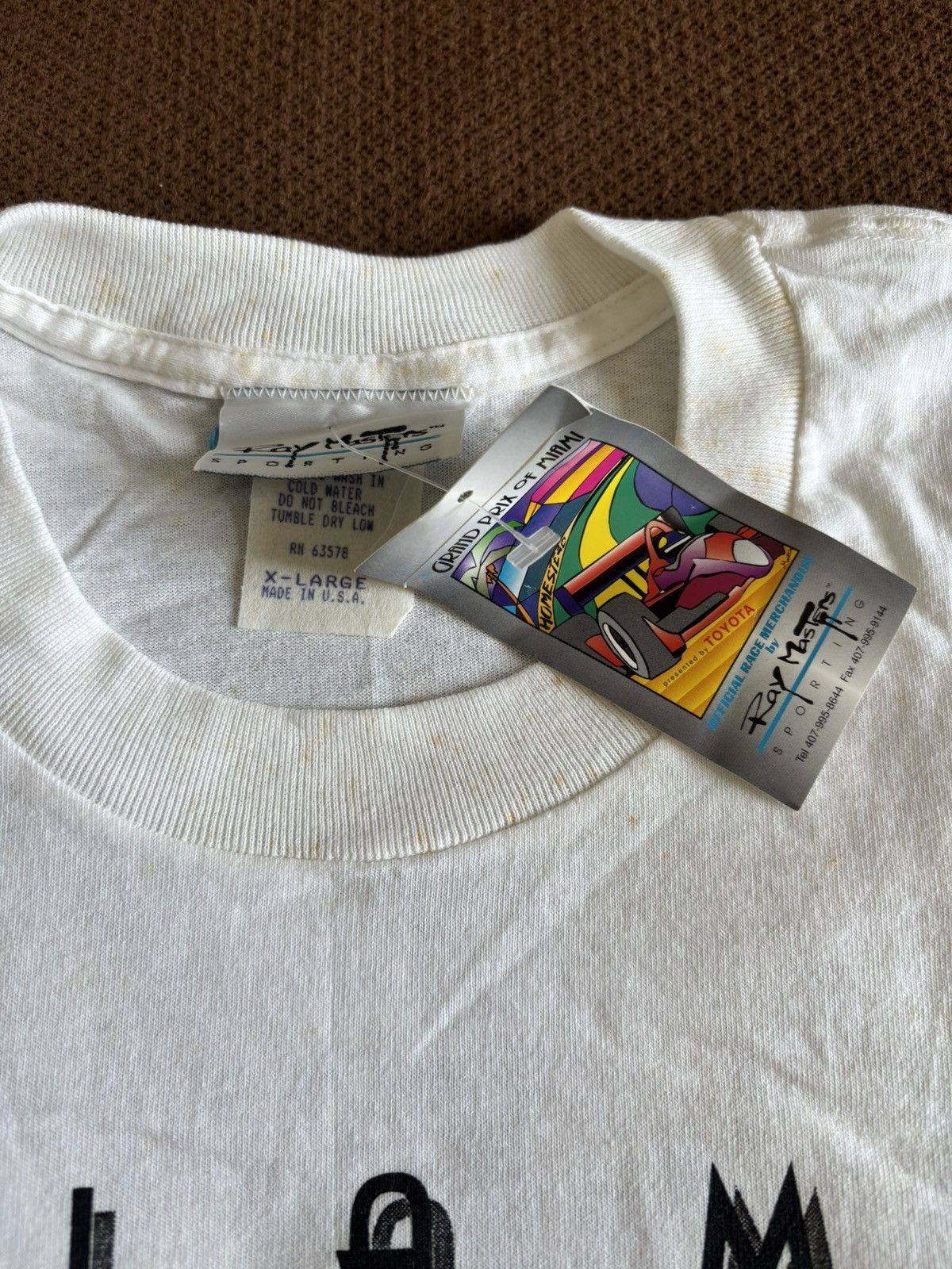 Vintage 1996 Miami Indy GP Size US XL / EU 56 / 4 - 3 Thumbnail
