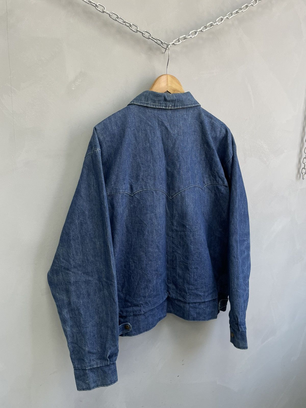 Levi's Vintage rare cropped 90s denim jacket made in USA scovill Size US XL / EU 56 / 4 - 8 Thumbnail