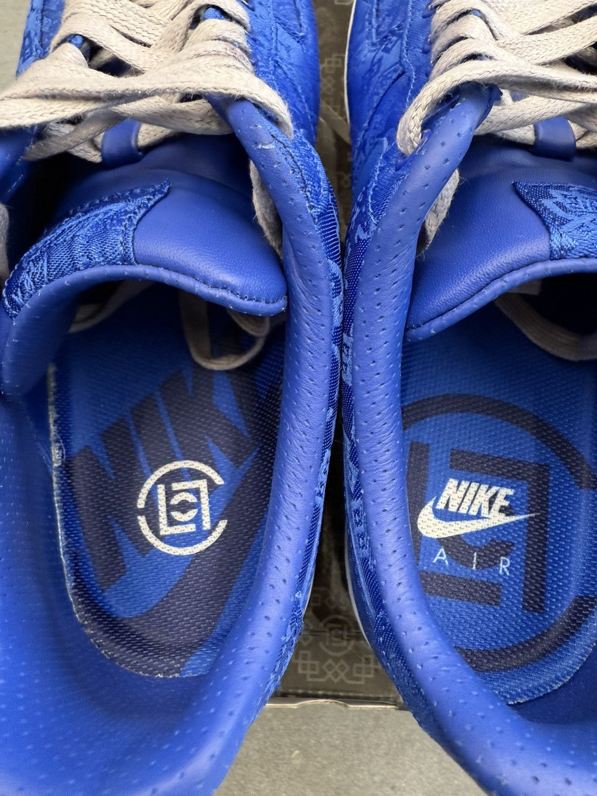 Nike 2019 Nike Air Force 1 Low CLOT Blue Silk Size US 10.5 / EU 43-44 - 7 Thumbnail
