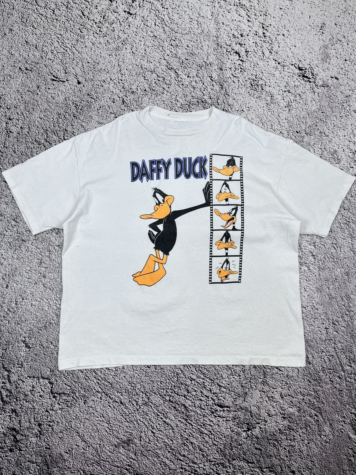 Vintage Daffy Duck vintage 80s one stitch tee Size US XL / EU 56 / 4 - 1 Thumbnail