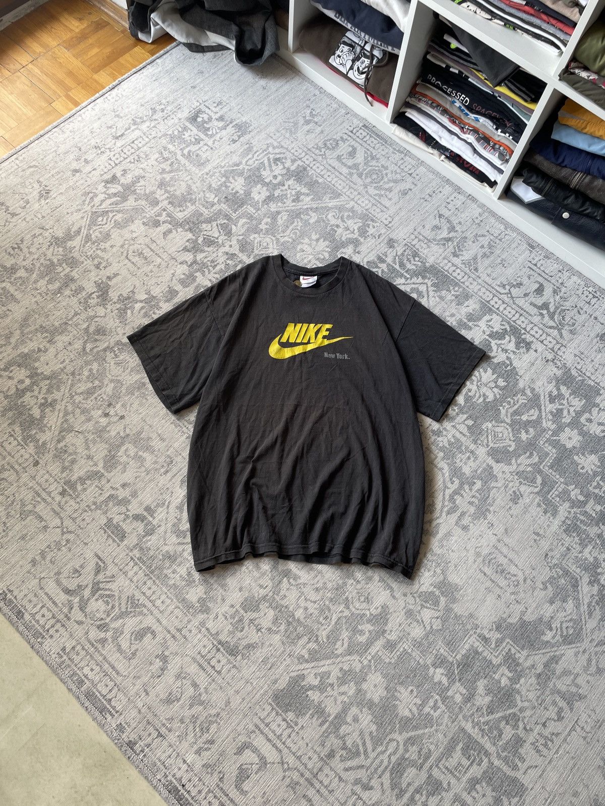 Nike Nike Vintage T-Shirt New York Big Logo 90s Japanese Y2K Rap Size US XL / EU 56 / 4 - 1 Thumbnail