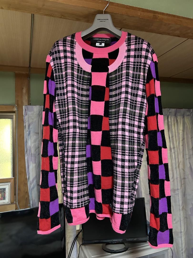AW20 Patchwork Knit Sweater