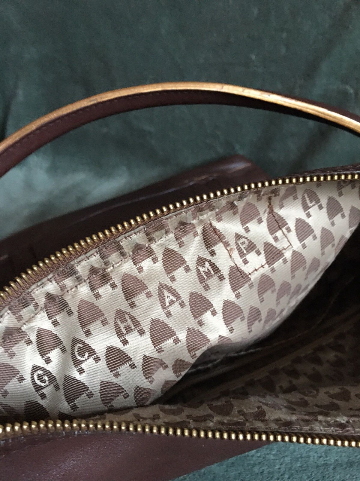 Longchamp Longchamp Brown Leather Vintage Handbag Hobo Bag Size ONE SIZE - 11 Thumbnail