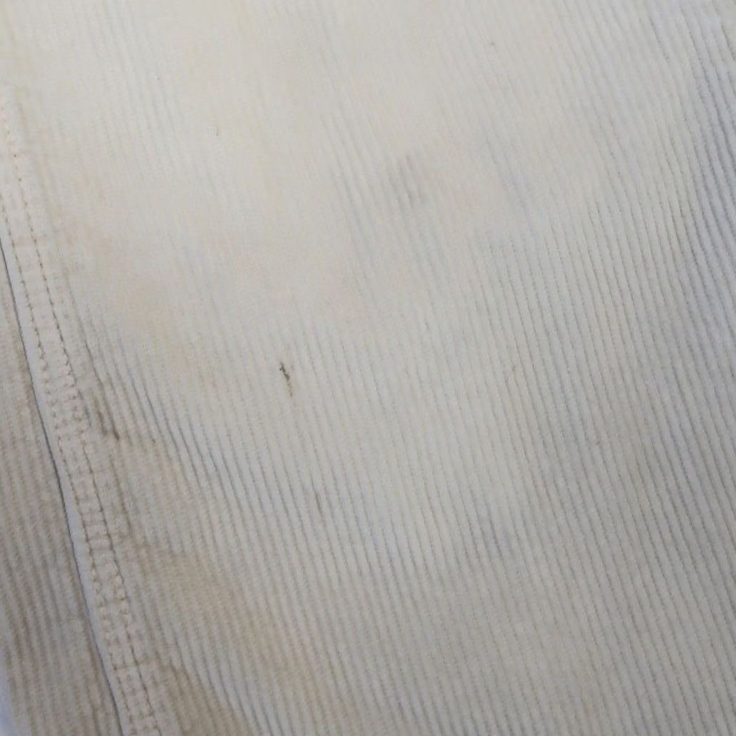 Bdg BDG Urban Outfitters High Wide Cream Corduroy Pants 25 Womens Size 42" / US 20 - 6 Thumbnail