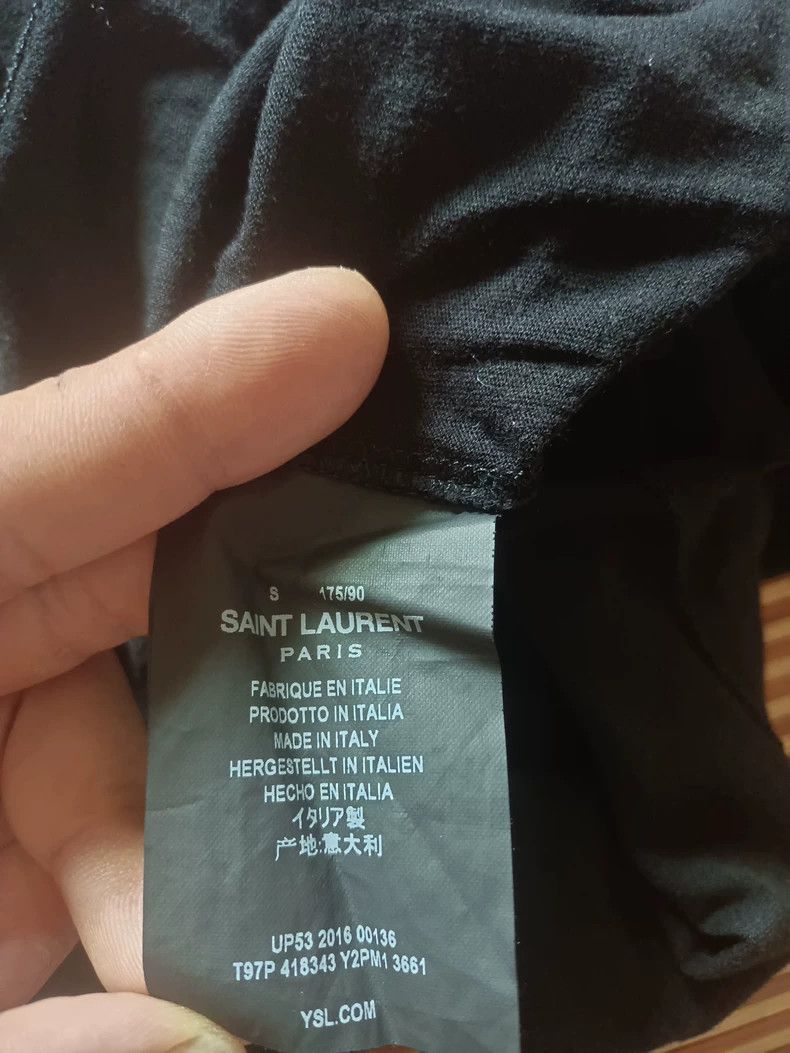 Saint Laurent Paris Saint Laurent Paris short sleeves Nextarrow-2505 Size US S / EU 44-46 / 1 - 4 Thumbnail