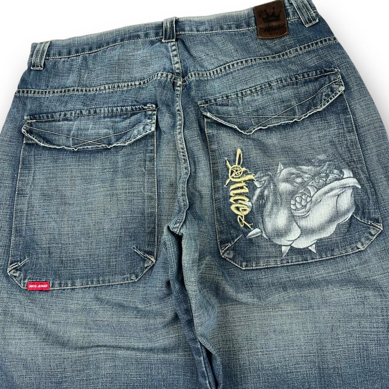 JNCO JNCO Men's Blue Shorts Size US 37 - 2 Thumbnail