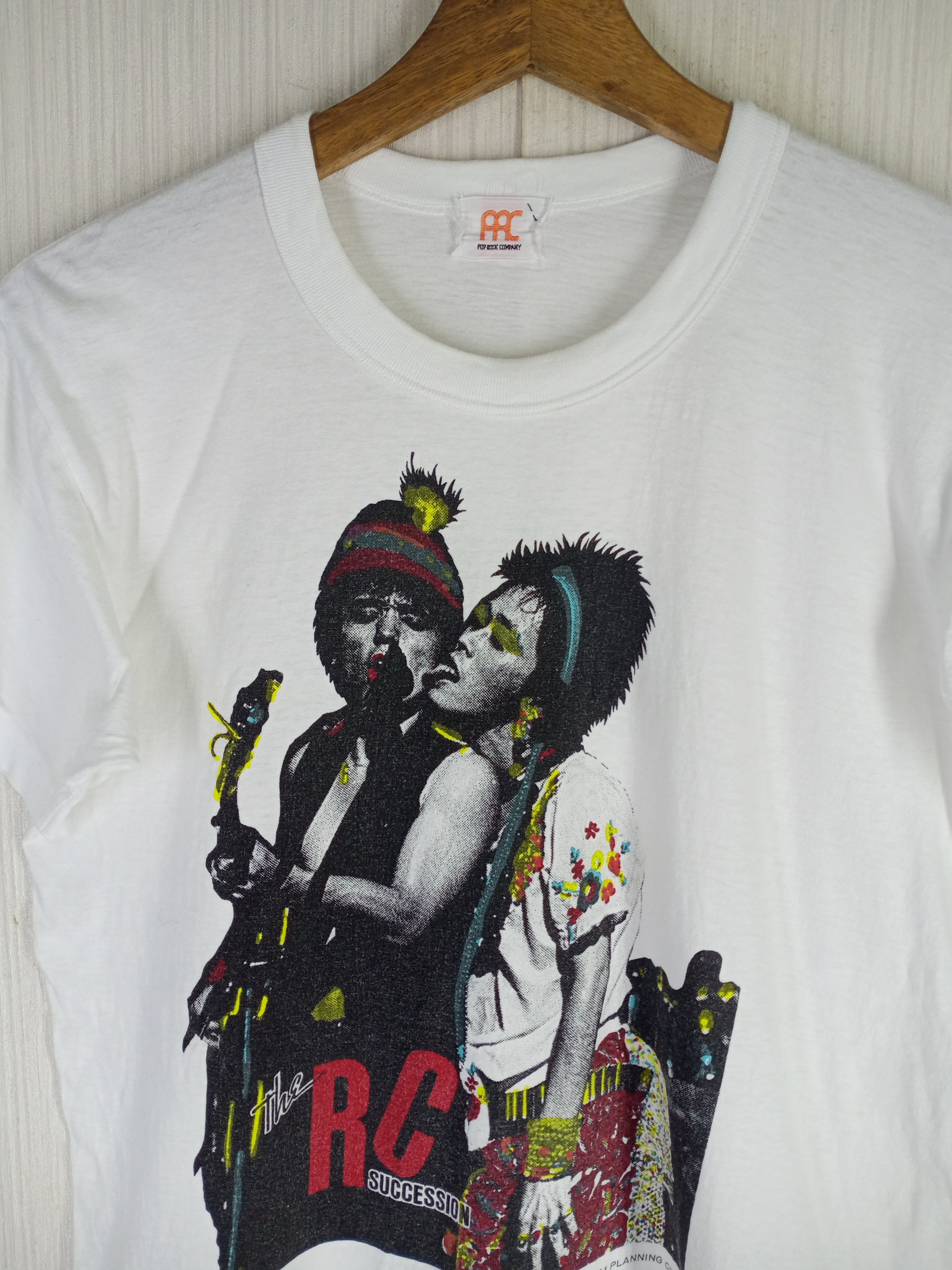 Band Tees Very Rare Vintage 80s RC Succession Band Rock Tshirt Size US S / EU 44-46 / 1 - 4 Thumbnail