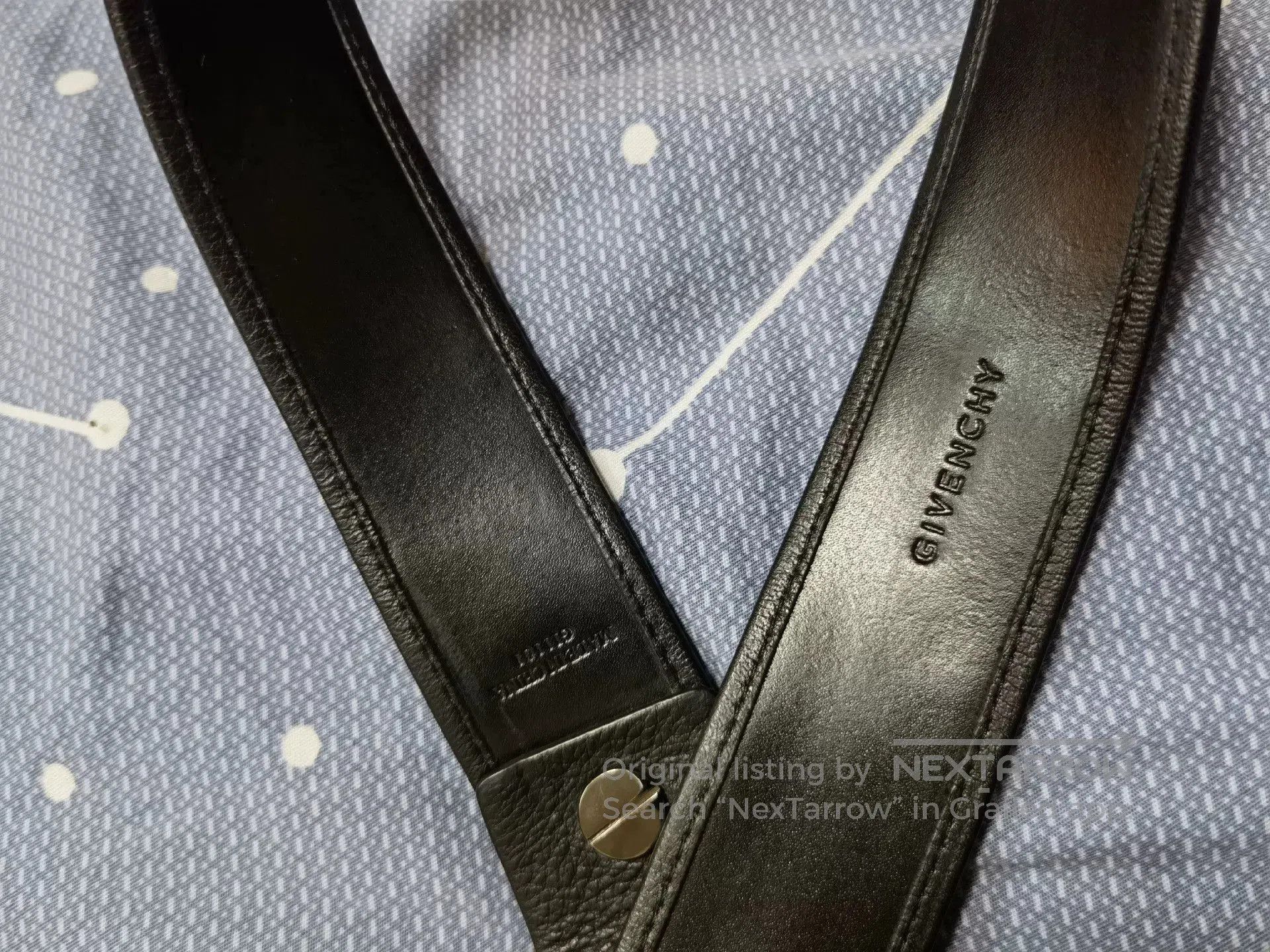 Givenchy Givenchy Classic Star Pattern Belt. Size ONE SIZE - 4 Thumbnail