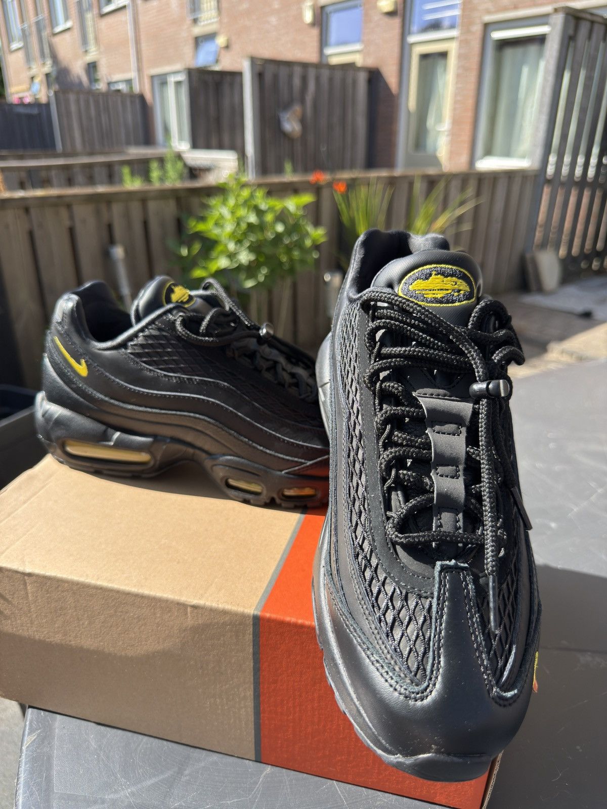 Corteiz × Nike Nike x Cortiez Air max 95 “ Honey Black “ Size US 9 / EU 42 - 1 Thumbnail