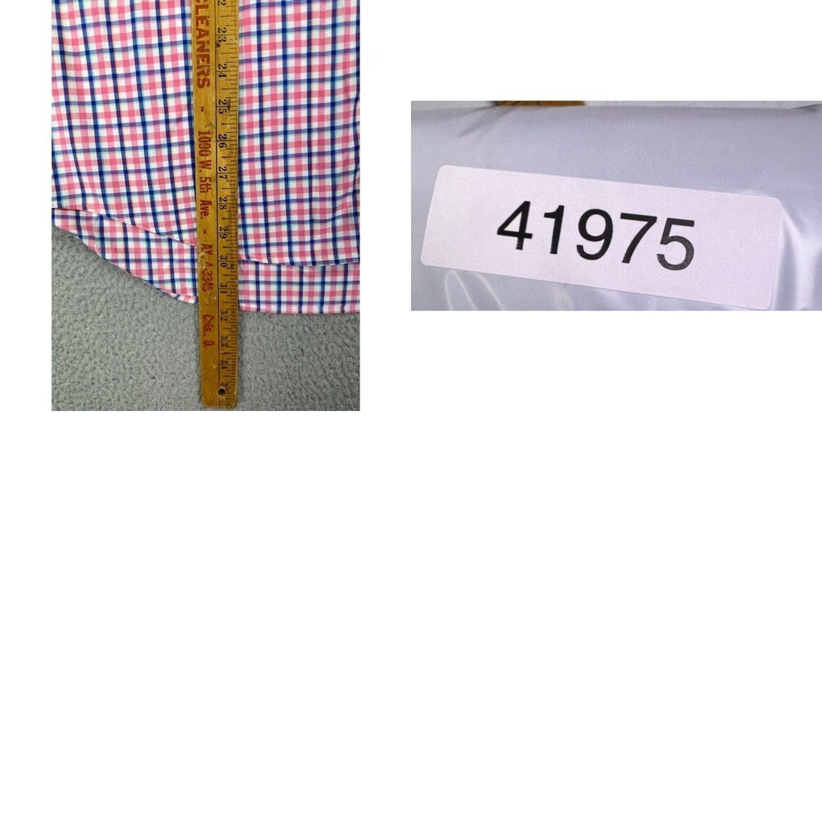 Vineyard Vines Vineyard Vines Shirt Adult Large Murray Red Multi Plaid Button Down Slim Fit Men Size US L / EU 52-54 / 3 - 8 Thumbnail