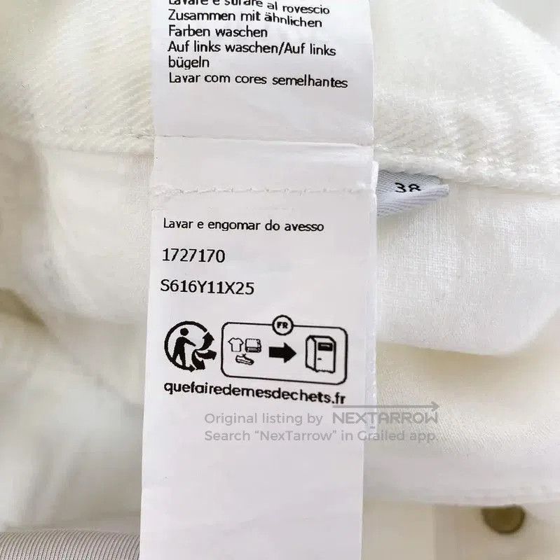 Loewe Loewe White Cotton Women's Shorts . Size 25" / US 0 / IT 36 - 9 Thumbnail