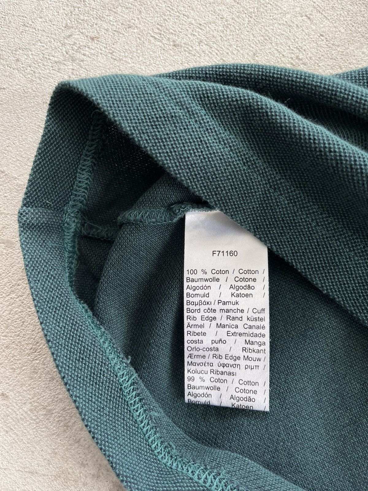 Lacoste Vintage Lacoste Rugby Shirt Green Minimalist Small Logo Y2K Size US XXL / EU 58 / 5 - 16 Thumbnail
