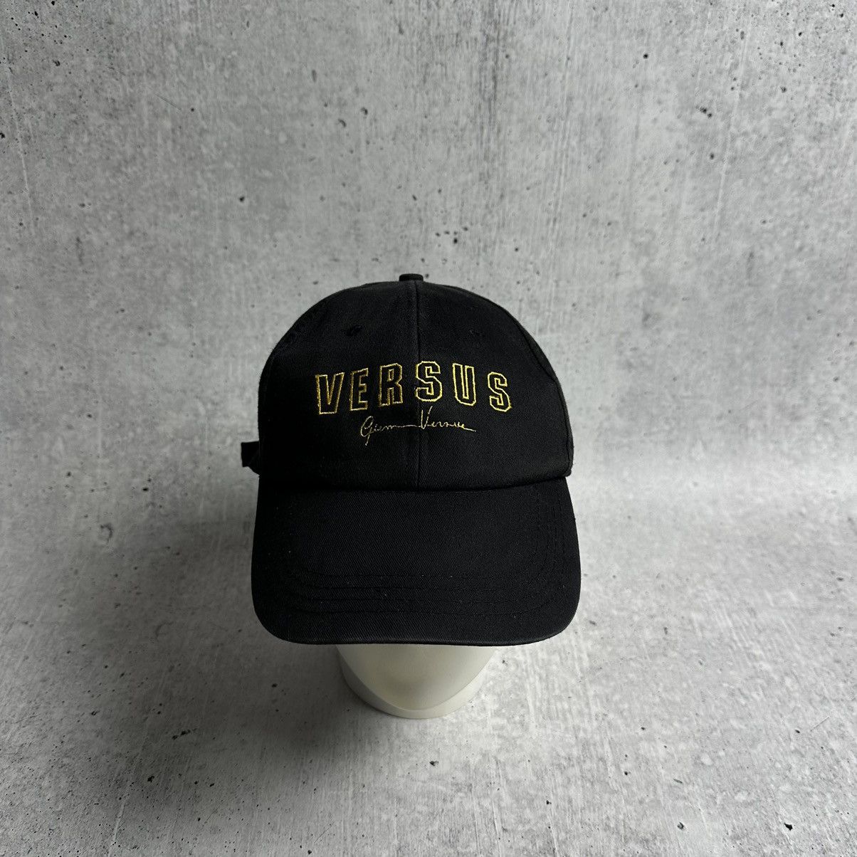 Designer × Vintage Gianni Versace Versus vintage cap big logo y2k Size ONE SIZE - 2 Thumbnail