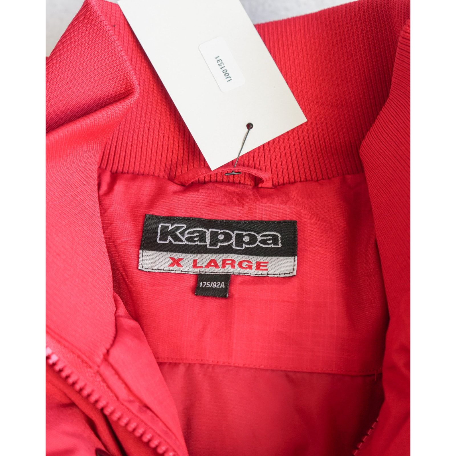 Kappa Vintage 90s Kappa Red Insulated Jacket - Women's Small Size S / US 4 / IT 40 - 3 Thumbnail