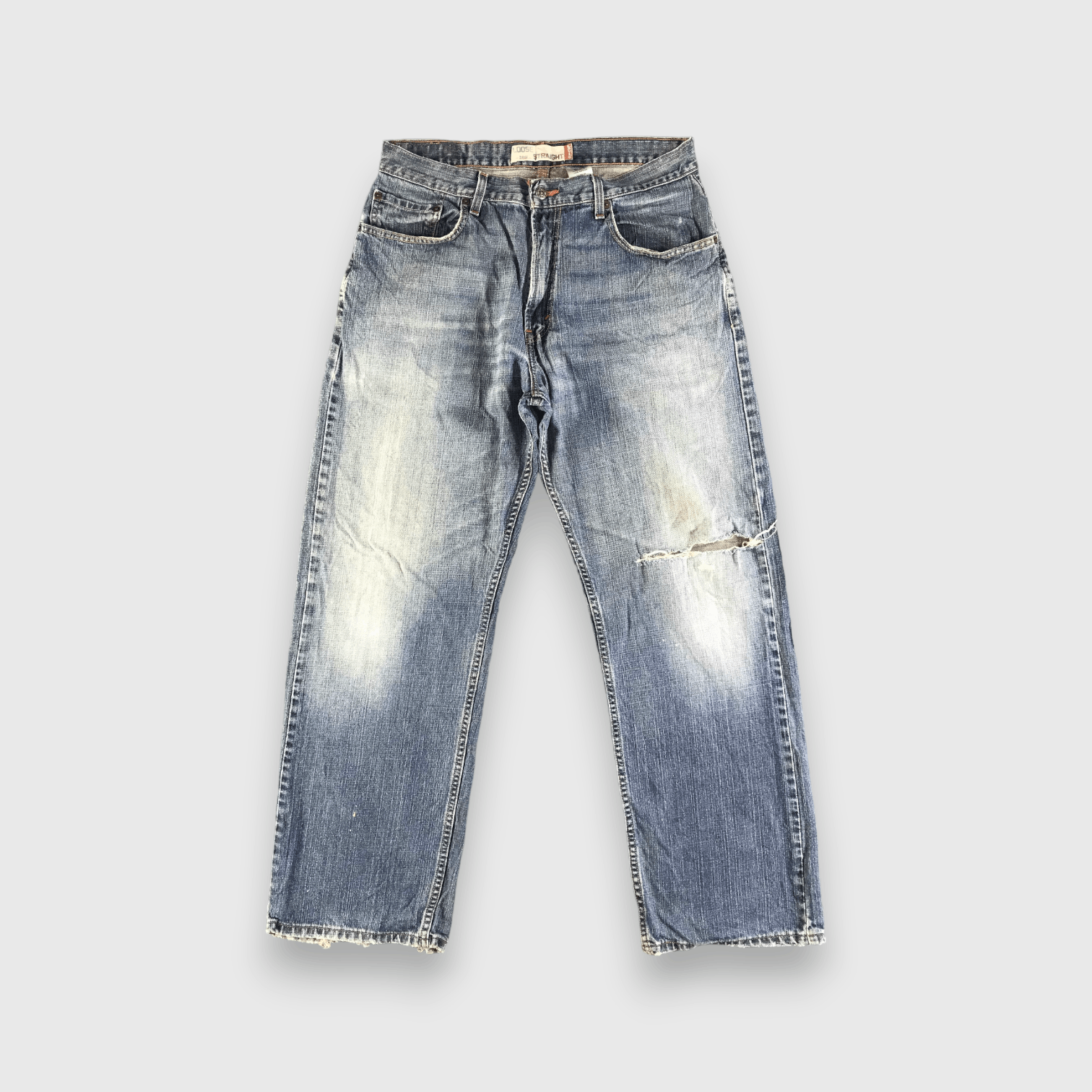 Levi's × Vintage Vintage Blue Wash Levis 569 Jeans-J3322 Size US 35 - 1 Thumbnail