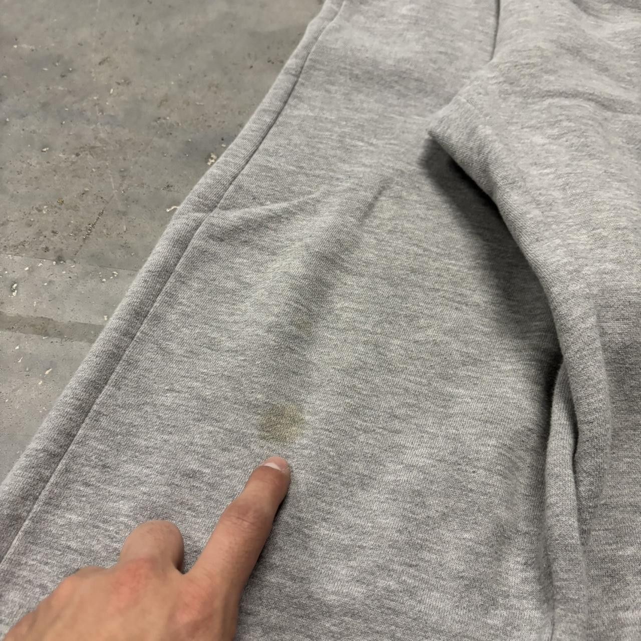 Japanese Brand × Vintage Crazy Vintage Y2K/2000s Light Grey Streetwear Essential Sweatpants! Size US 34 / EU 50 - 7 Thumbnail