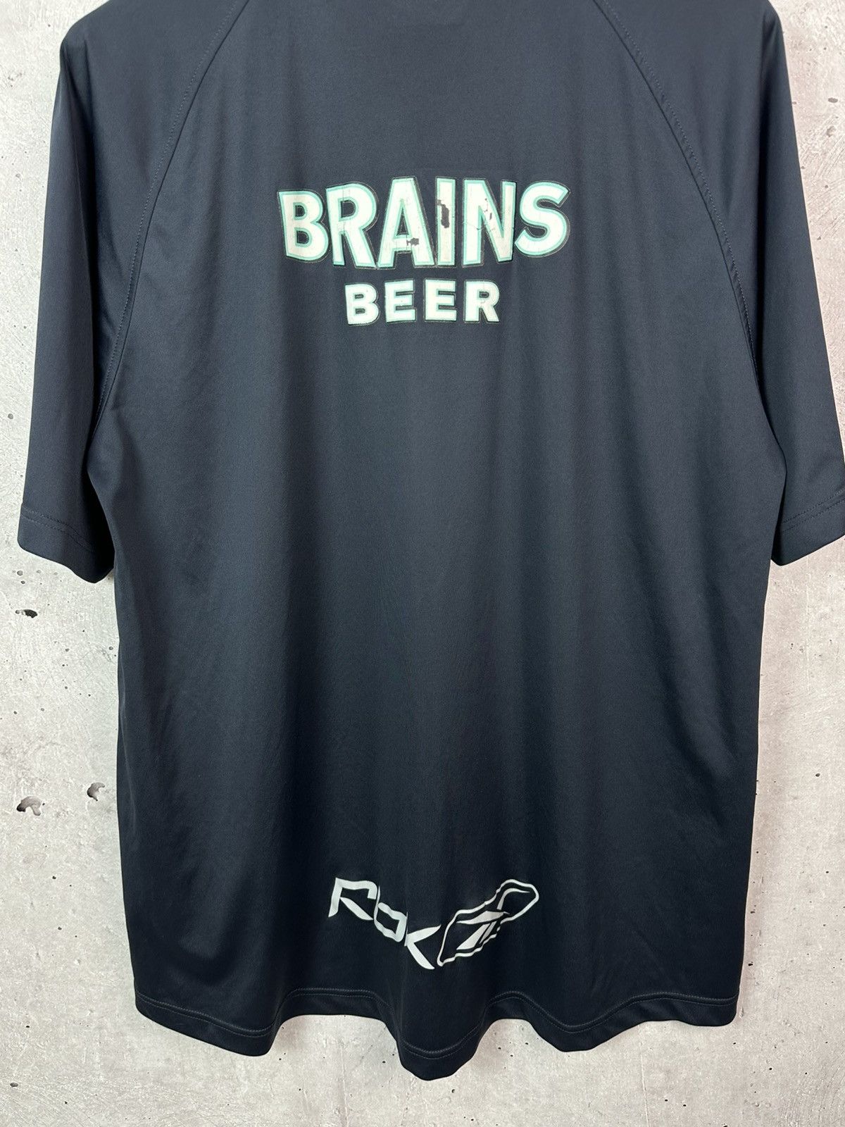 Reebok Vintage Reebok Brains WRU Striped Black Men’s Jersey Shirt Size US XL / EU 56 / 4 - 6 Thumbnail