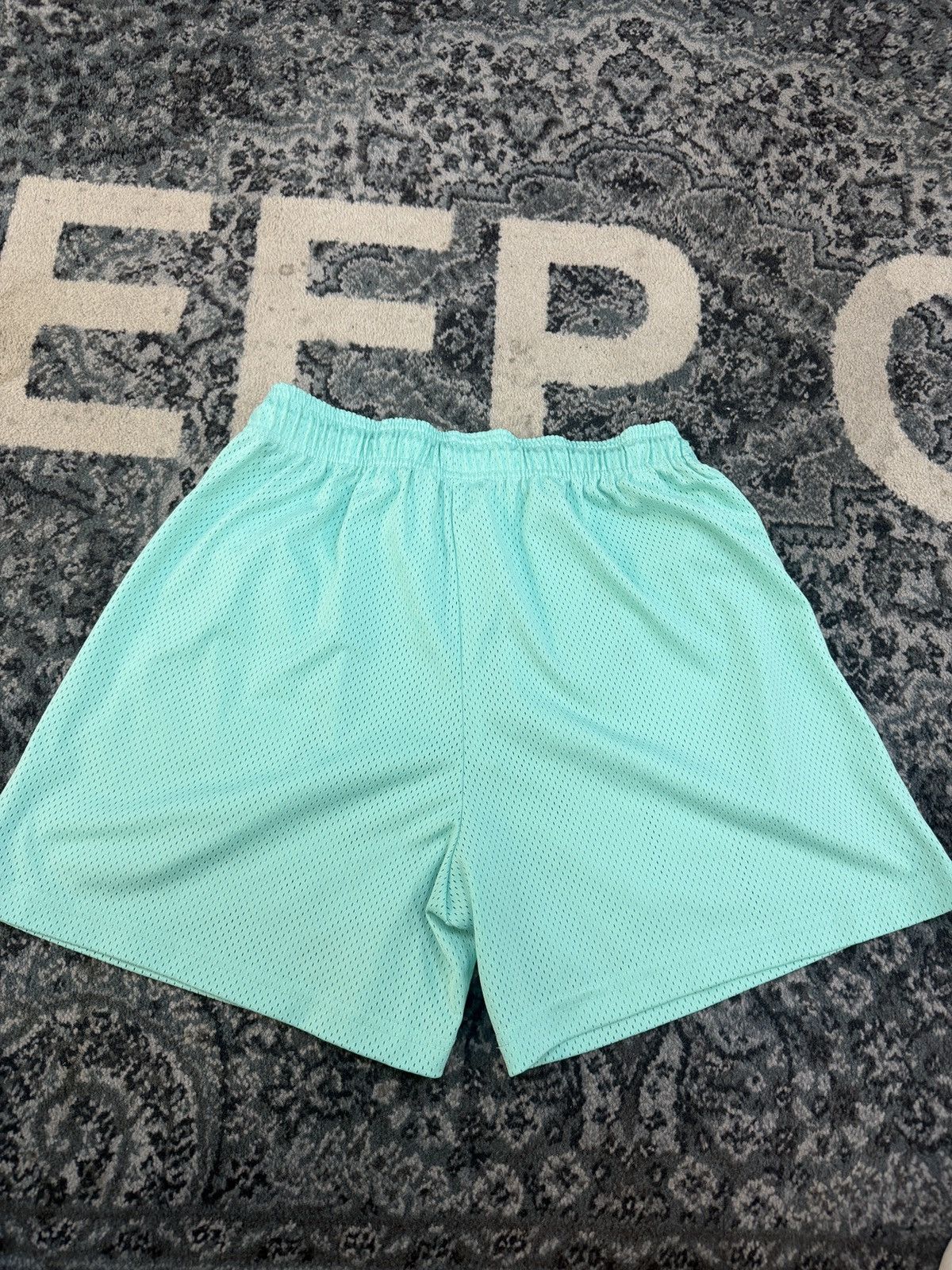 Eric Emanuel Eric Emanuel teal lightning shorts size xl Size US 36 / EU 52 - 2 Thumbnail