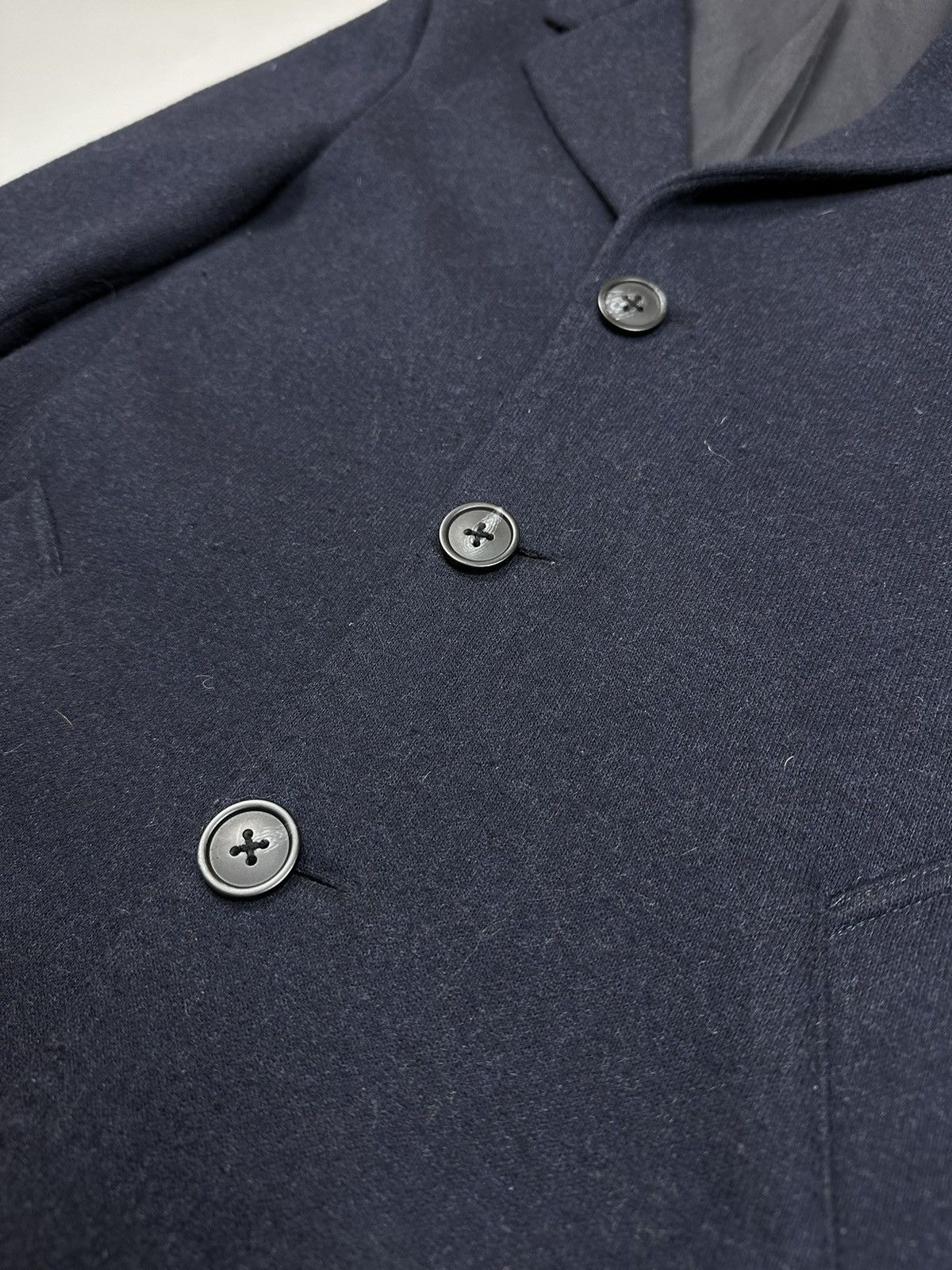 Other Men's Blue Woolen Long Coat by Desiree M Size US M / EU 48-50 / 2 - 4 Thumbnail