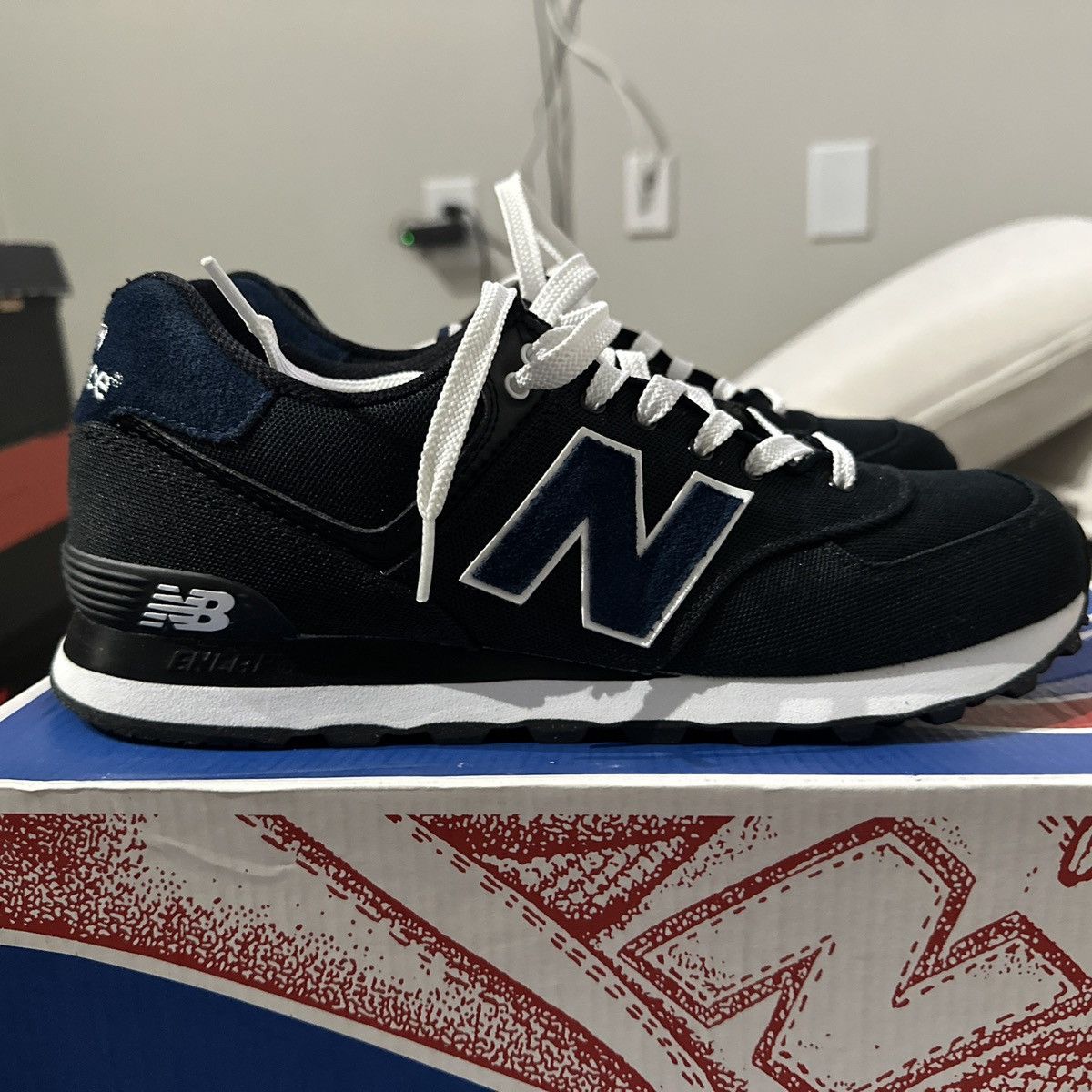 New Balance ML574POK 574 'Pique Polo Pack - Black' Size US 10 / EU 43 - 11 Thumbnail