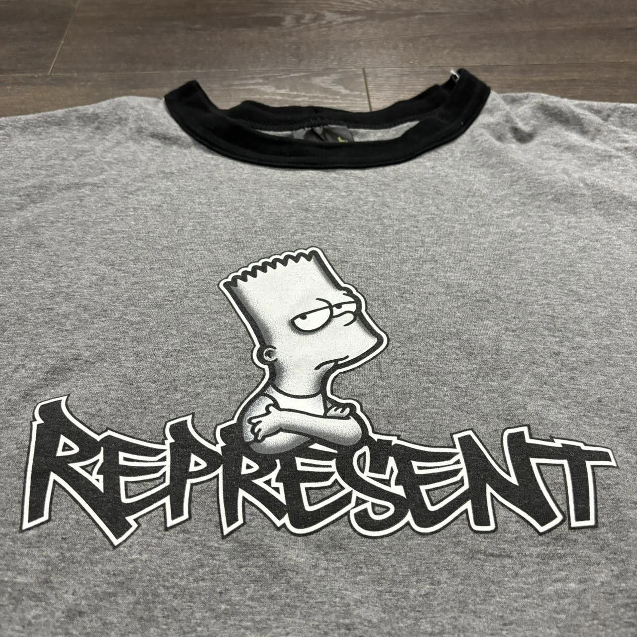 Changes Vintage The Simpsons Bart Simpson Represent T Shirt 00s M Size US M / EU 48-50 / 2 - 3 Thumbnail
