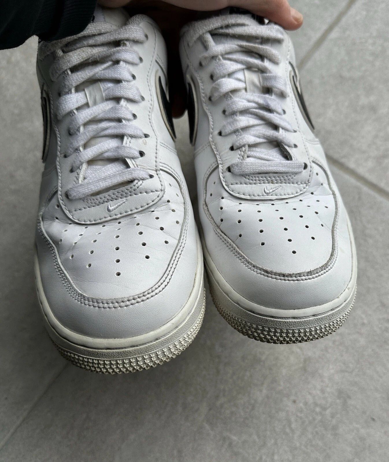 Nike Nike Air Force 1 Mens Shoes White Sneakers Size US 8 / EU 41 - 10 Thumbnail