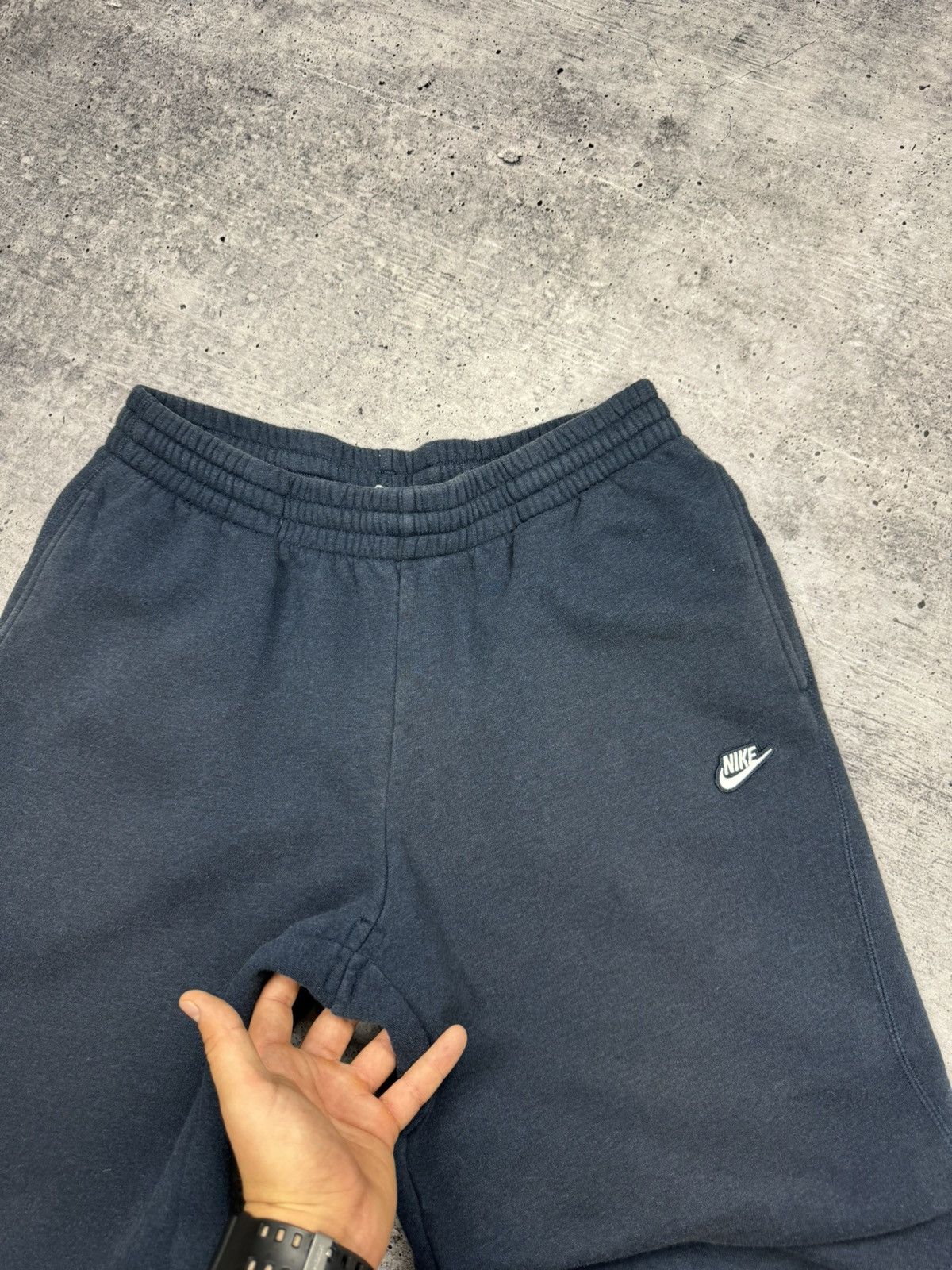 Nike Vintage Nike Y2K Style Blue Swoosh Logo Sweatpants Pants Size US 34 / EU 50 - 6 Thumbnail