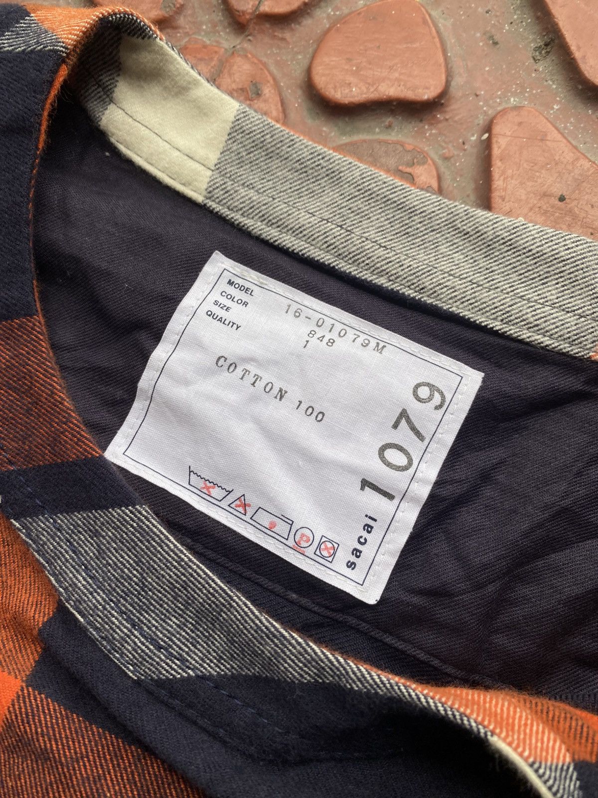 Sacai SACAI JAPAN 2025 PLAID LONG SLEEVE Size S / US 4 / IT 40 - 9 Thumbnail