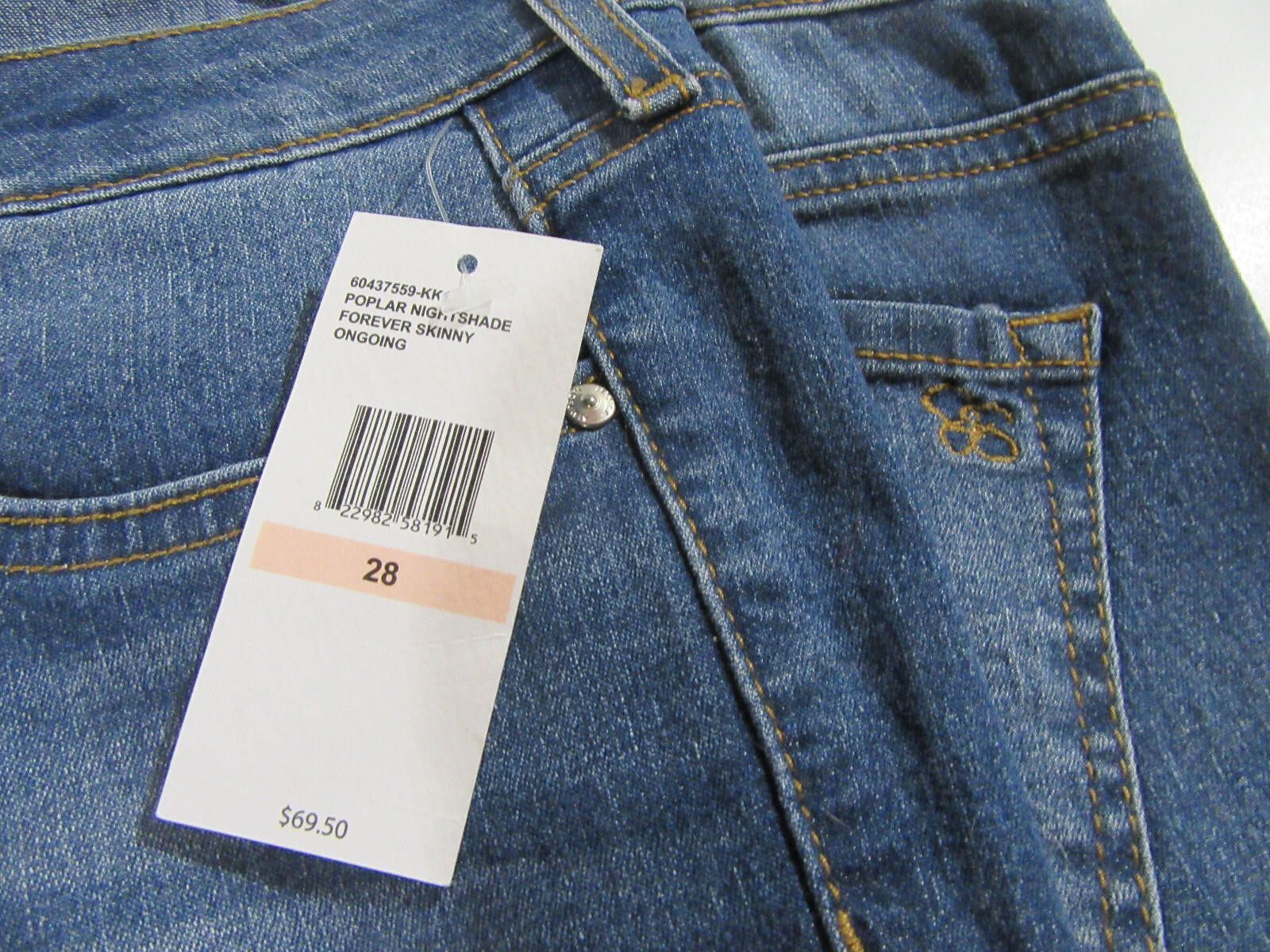 Designer Jessica Simpson Womens Forever Skinny Denim Jeans 28 NWT Size 28" / US 6 / IT 42 - 4 Thumbnail