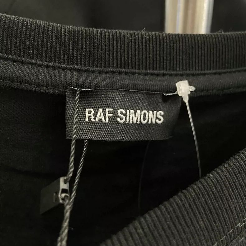 Raf Simons Raf Simons Raf Simons Black Printed Short Sleeve T-Shirt-2 Size US XS / EU 42 / 0 - 3 Thumbnail