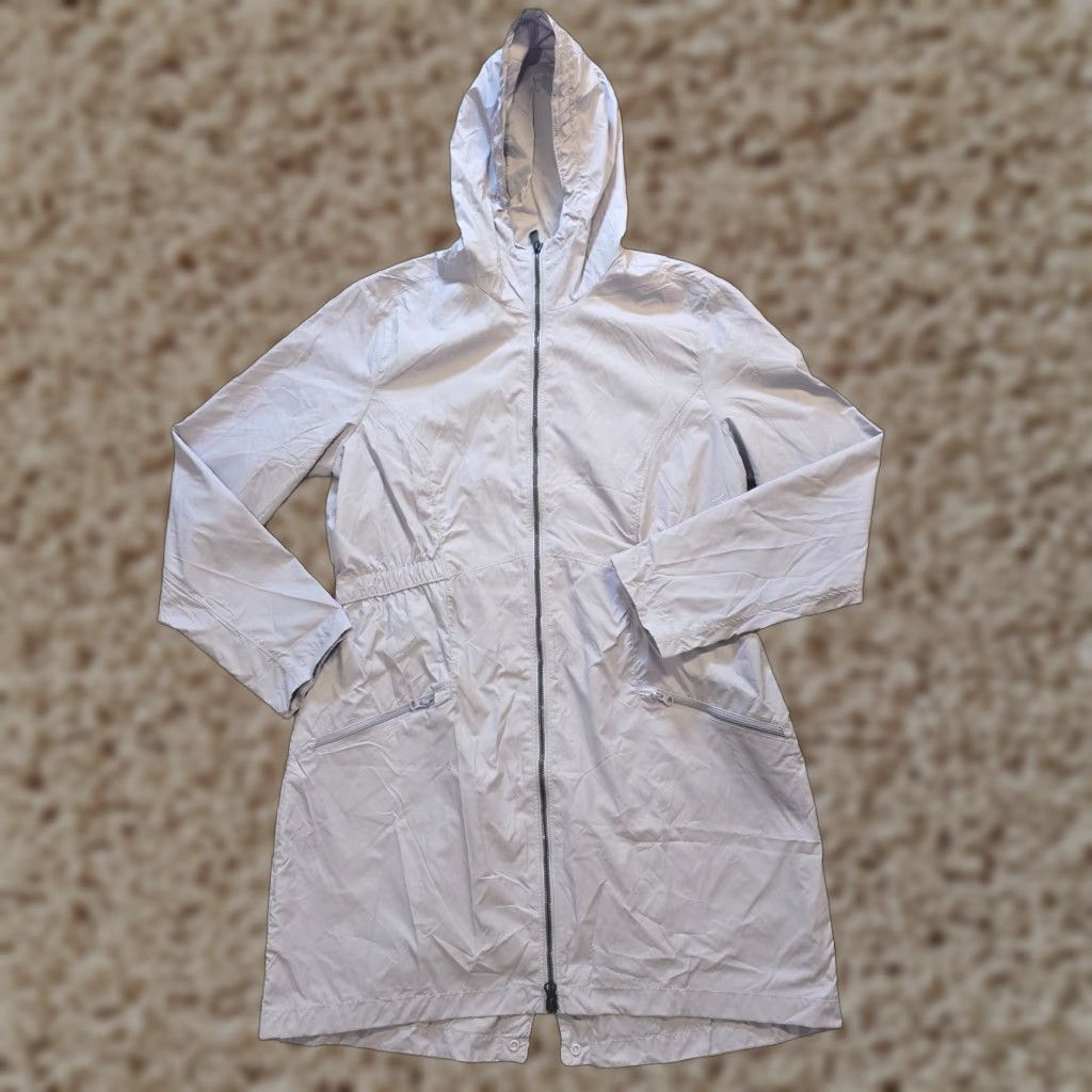 Vintage VINTAGE Kirkland Signature Jacket Womens Small Purple Full Zip Hoodie Rain Windbreaker Size S / US 4 / IT 40 - 1 Thumbnail