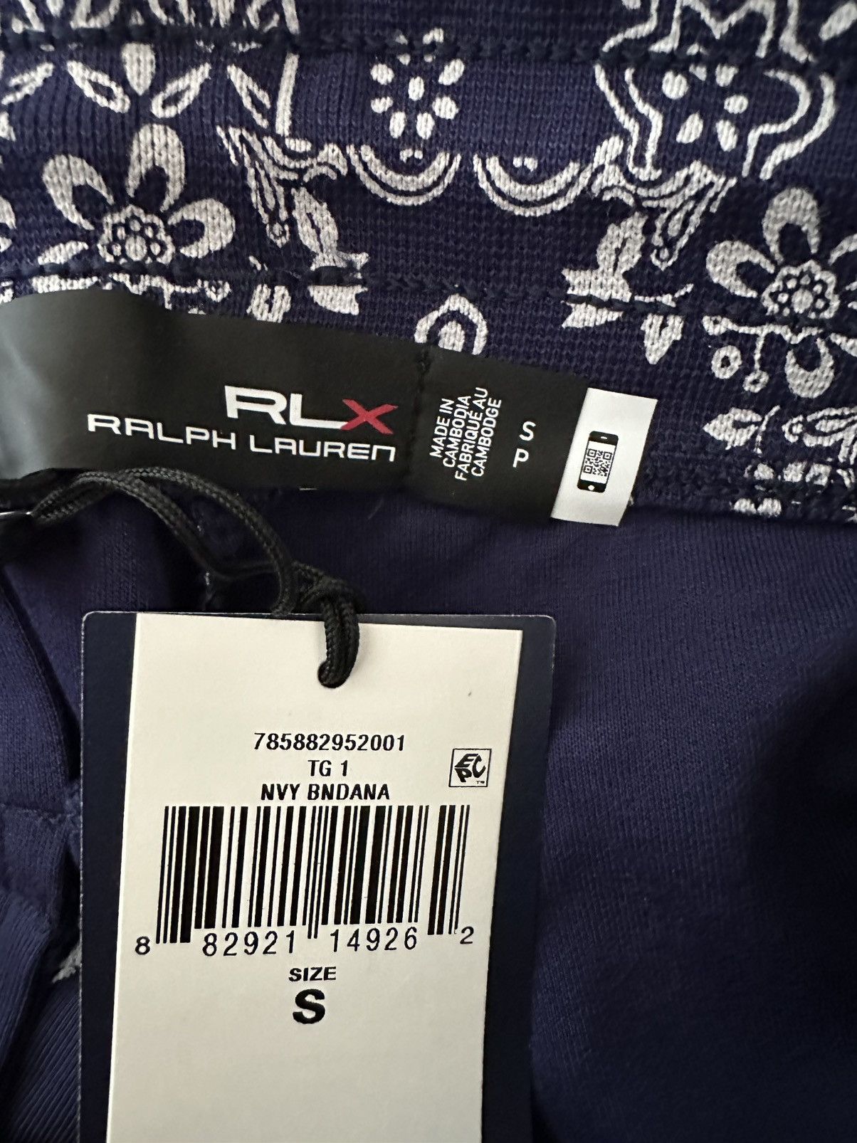 RLX Ralph Lauren Polo Ralph Lauren Bandana Paisley RLX Athletic Golf Shorts Size US 30 / EU 46 - 8 Thumbnail