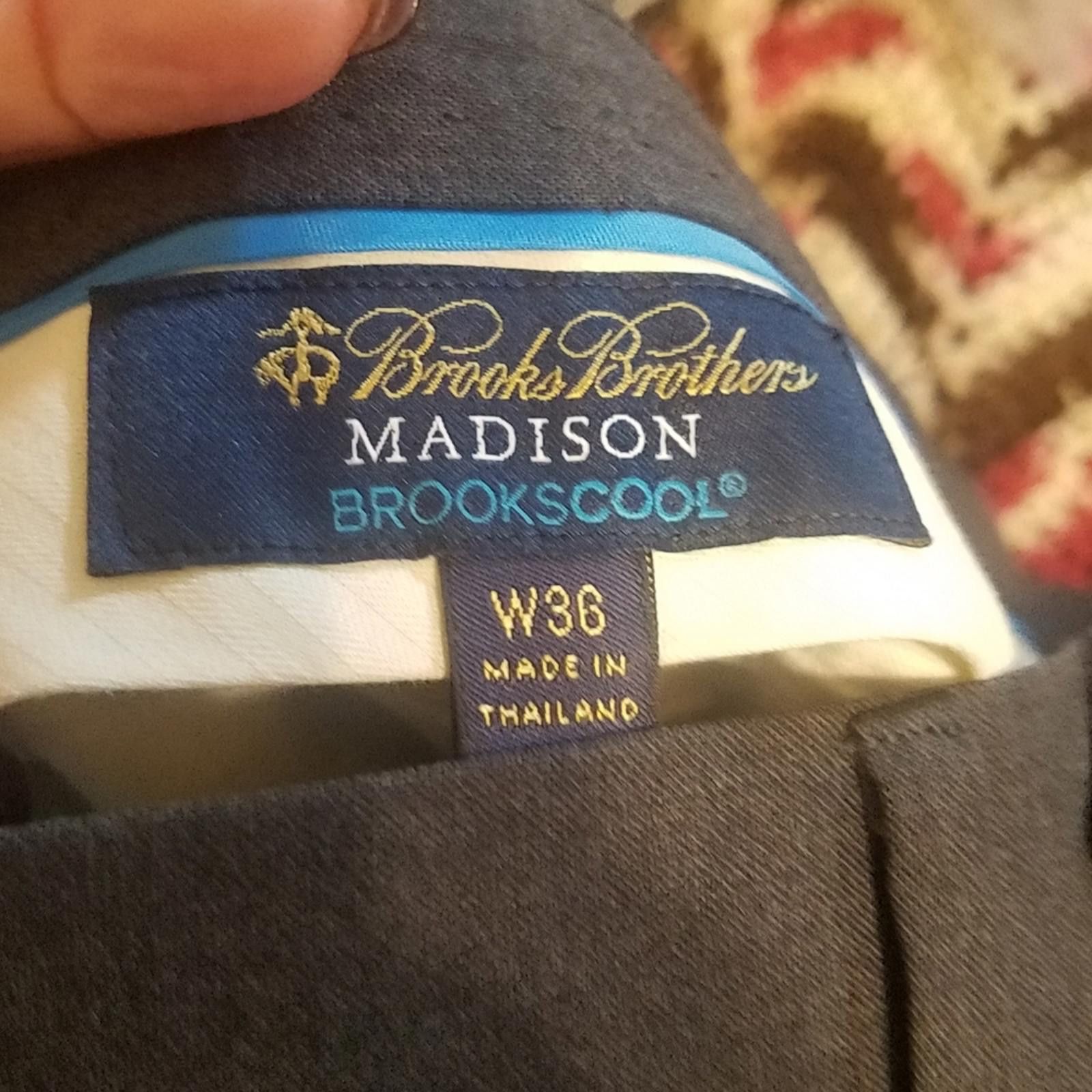 Brooks Brothers Brooks Brothers Madison Brookscool Classic Trousers 36x28 Size 44R - 4 Thumbnail
