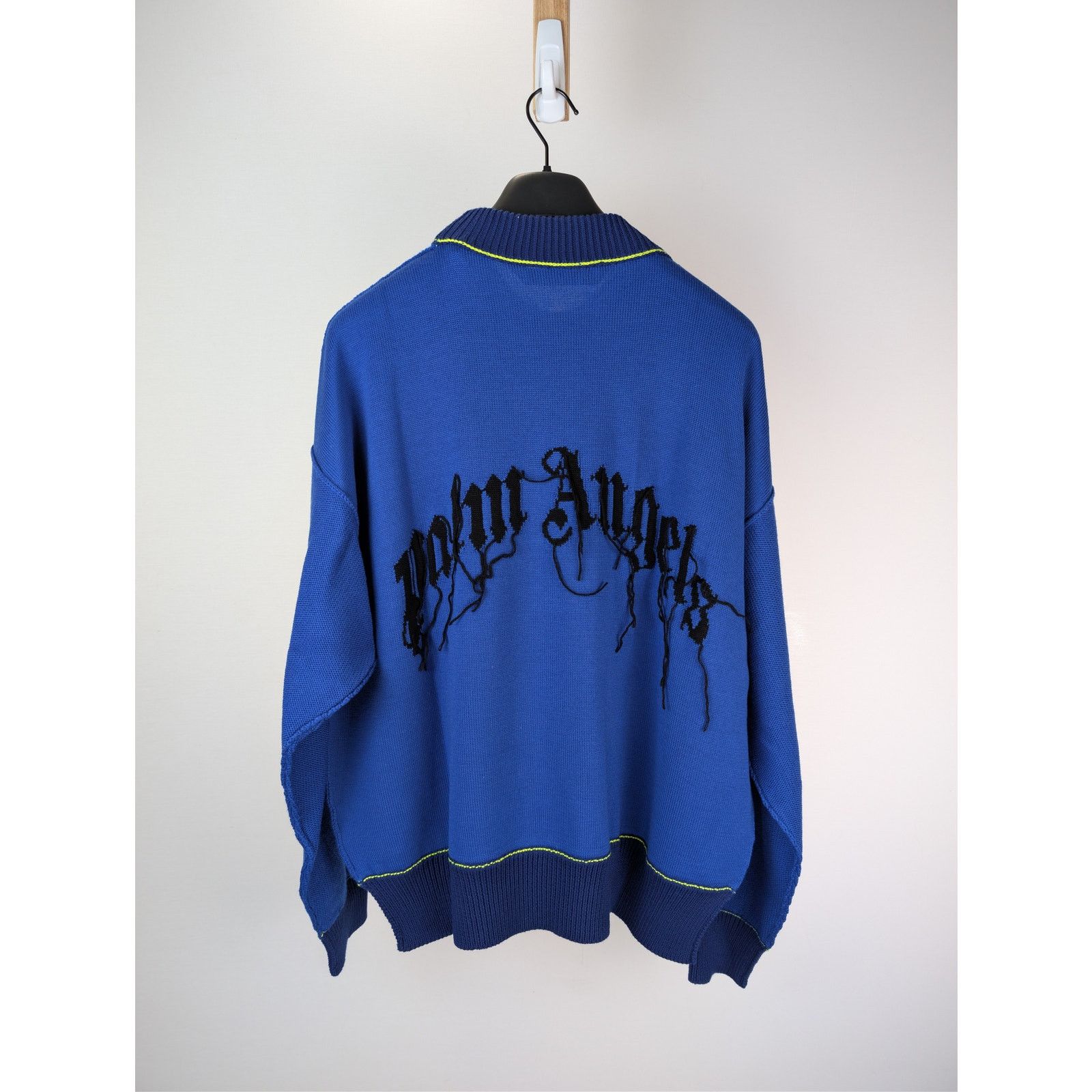 Palm Angels o1rshd1 Bear Sweater in Blue / Brown Size US L / EU 52-54 / 3 - 10 Thumbnail