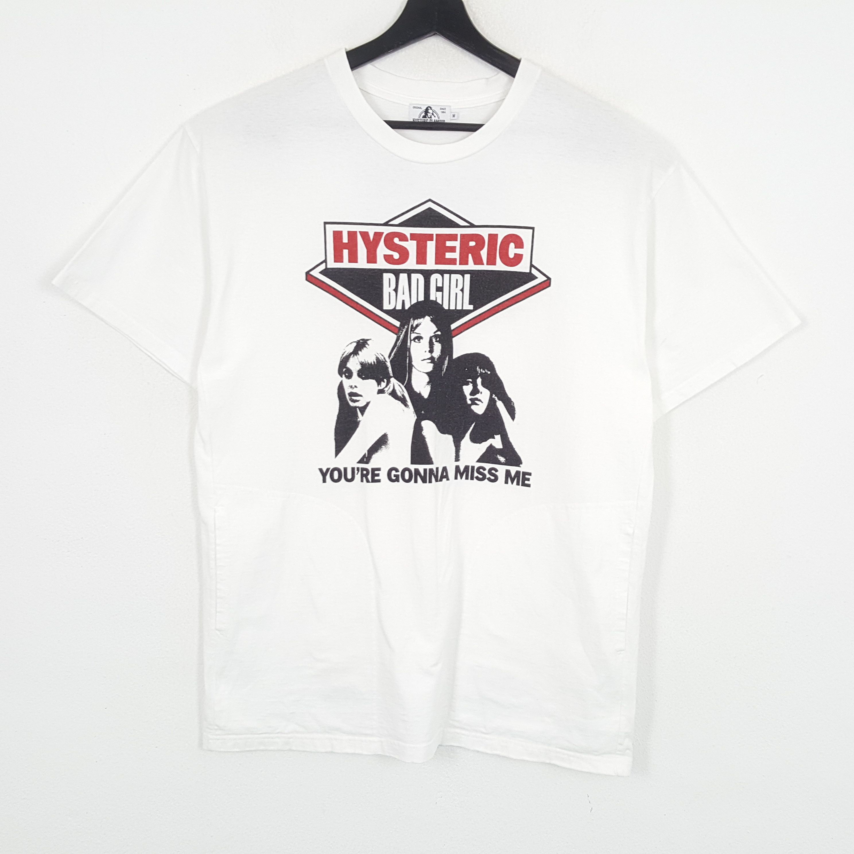 Hysteric Glamour × Japanese Brand × Vintage HYSTERIC GLAMOUR Japanese Brand Streetwear Tshirt Size US L / EU 52-54 / 3 - 1 Thumbnail