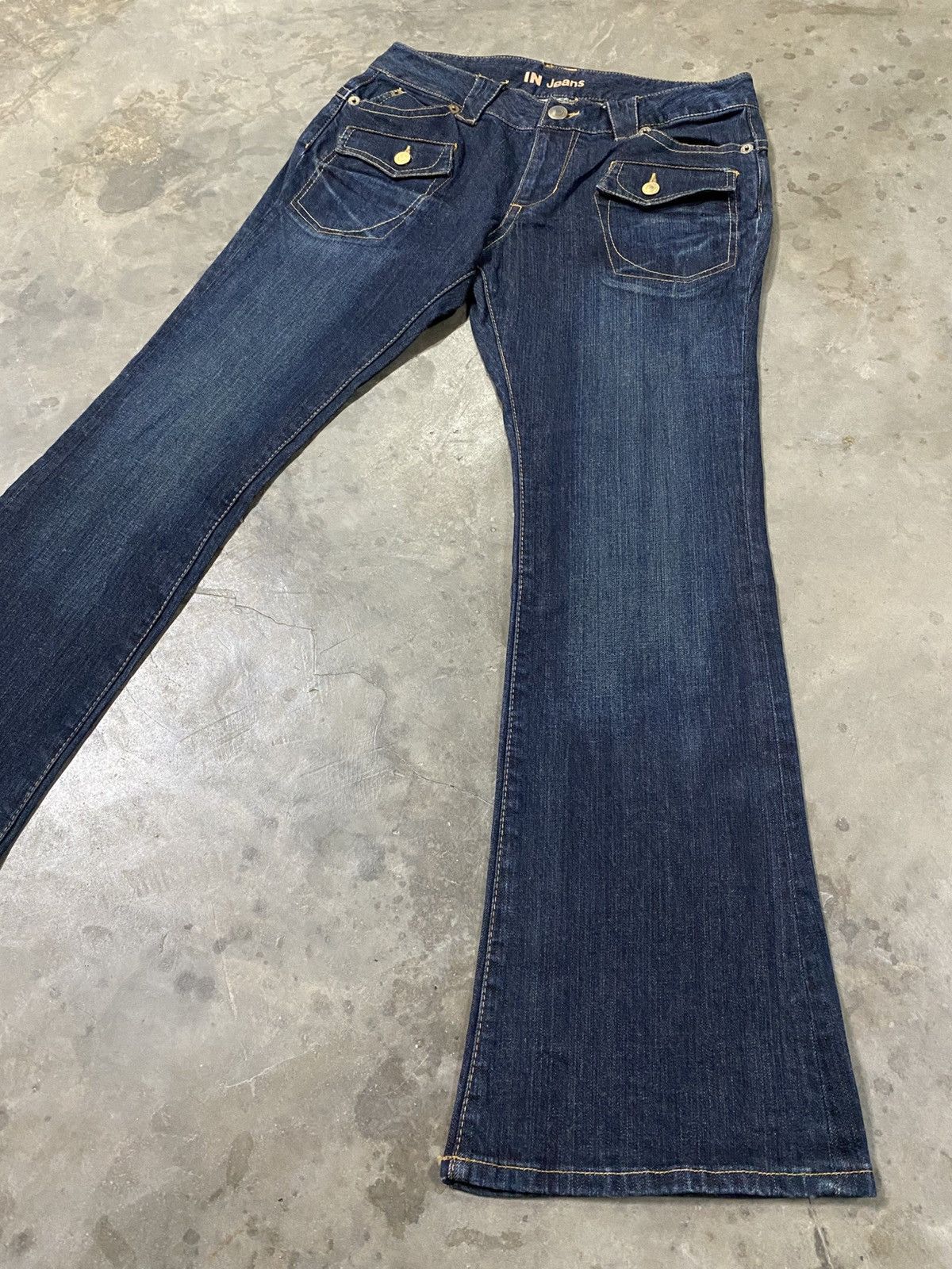 Hysteric Glamour × If Six Was Nine × Tornado Mart Flare Jeans Japanese P8269 In Jeans Extra Pocket @225 Size US 30 / EU 46 - 2 Thumbnail