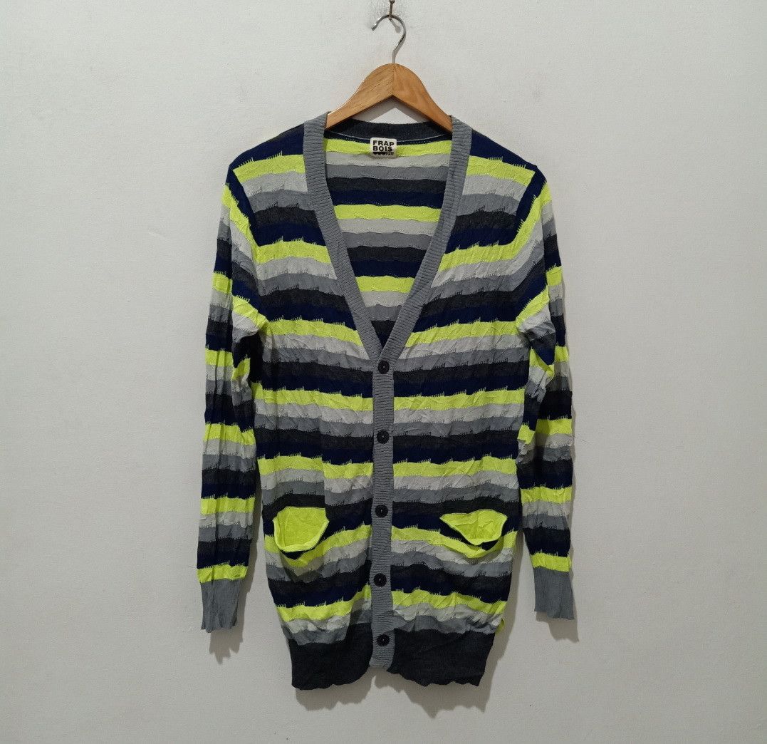 Frapbois Frapbois by Issey Miyake Cardigan Knitwear Size L / US 10 / IT 46 - 1 Thumbnail