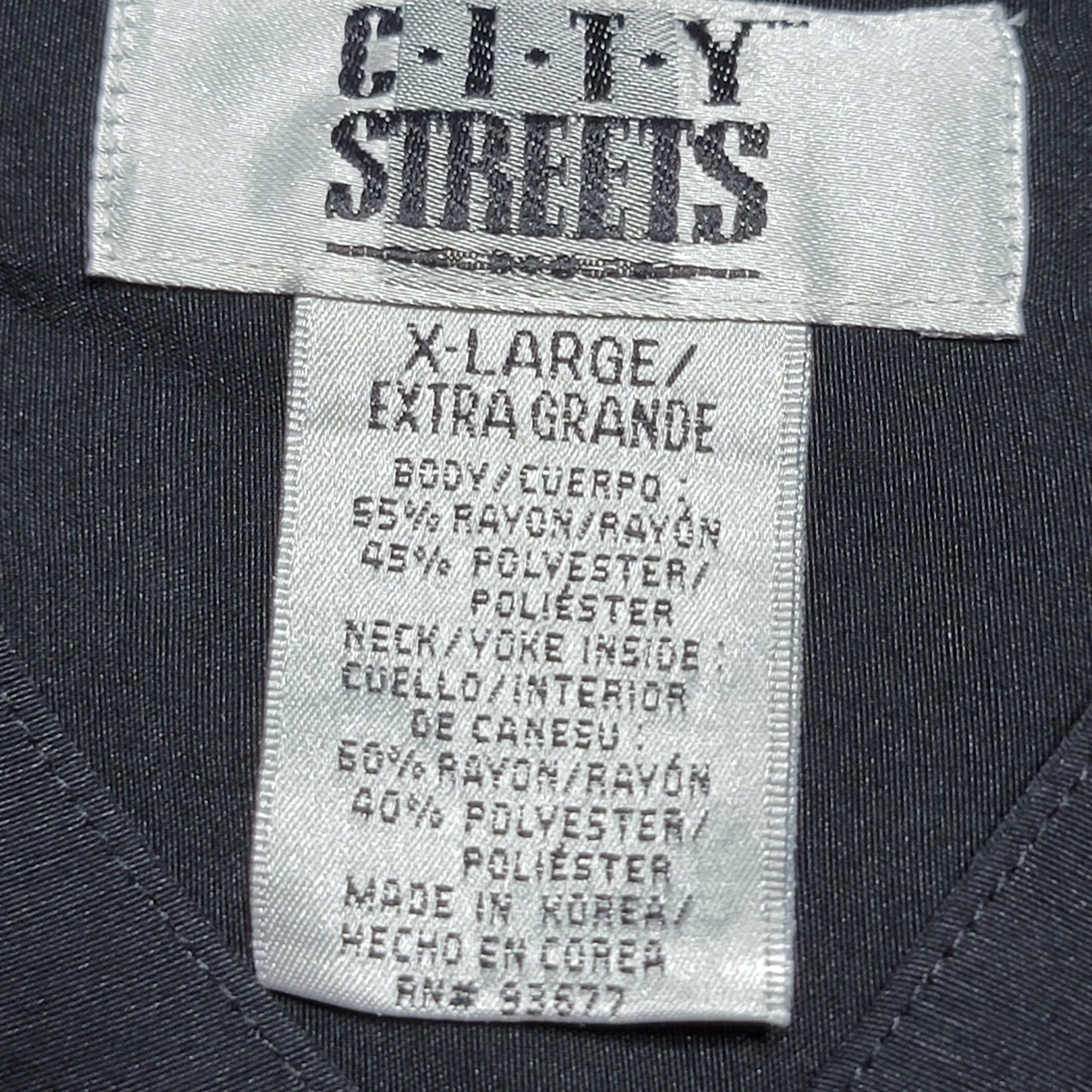 City Streets City Streets Full Button LS - Size XL Size US XL / EU 56 / 4 - 5 Thumbnail