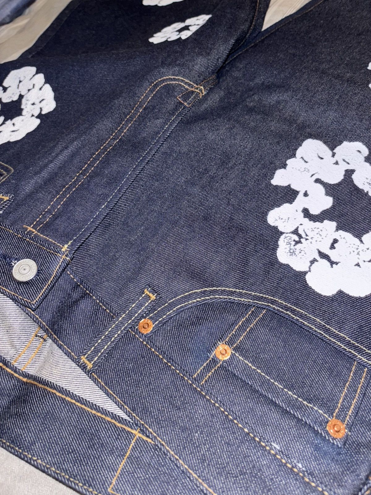 DENIM TEARS × Levi's Denim Tears x Levi's Cotton Wreath Raw