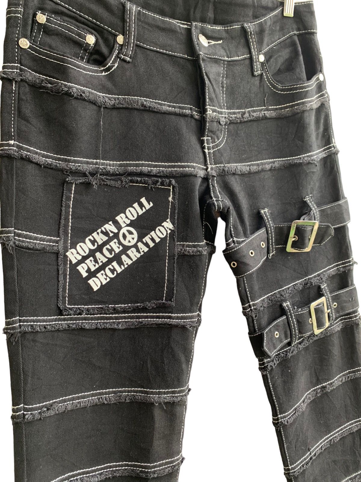 If Six Was Nine ⚡️🔥Japanese Brand Hide ROCK Hagi Design Size US 31 - 9 Thumbnail