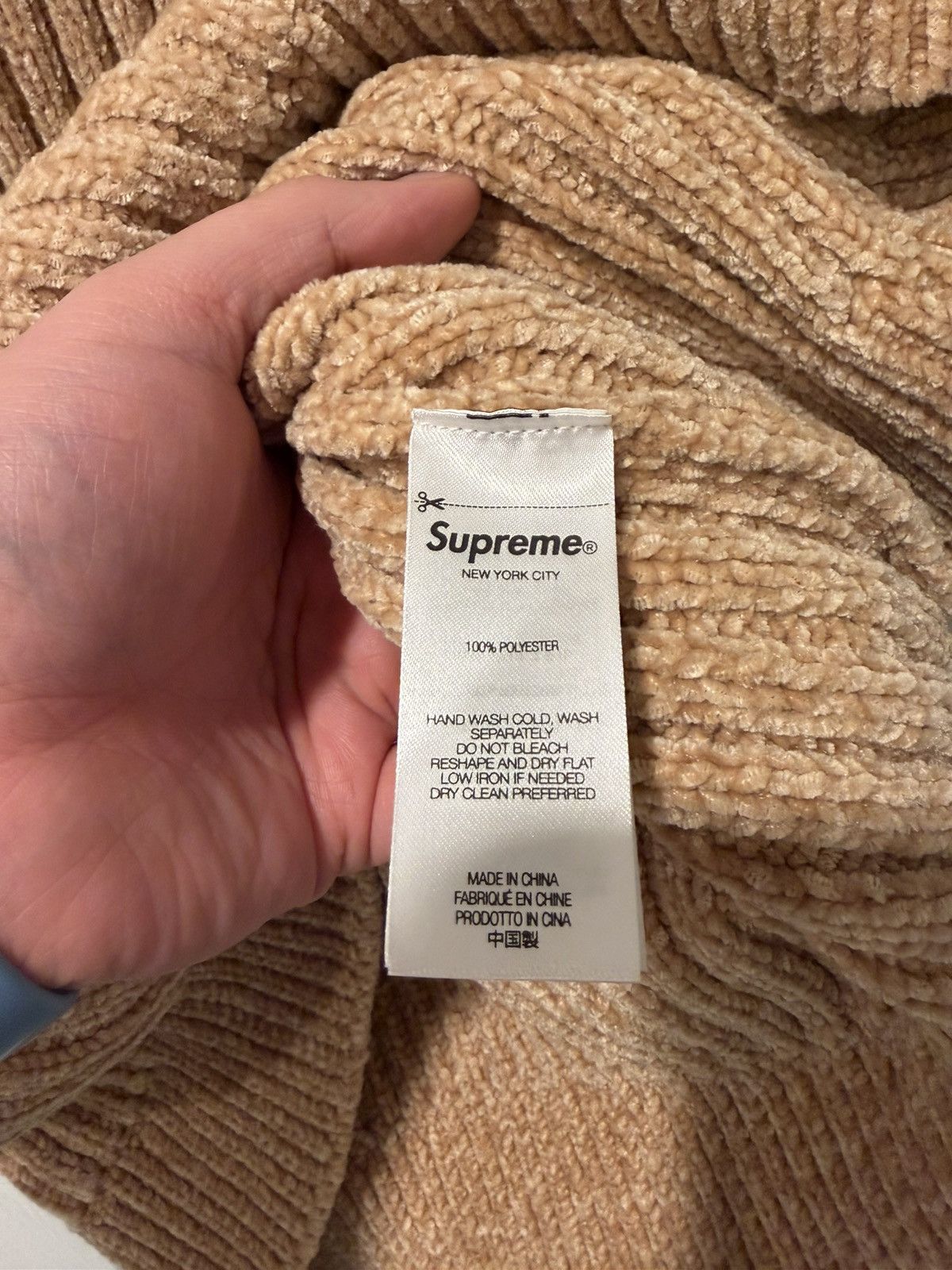 Supreme Supreme Chenille sweater vest Size US XL / EU 56 / 4 - 4 Thumbnail