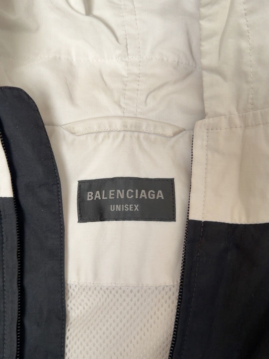 Balenciaga Balenciaga Color Block Hooded Jacket Size S Size US S / EU 44-46 / 1 - 5 Thumbnail