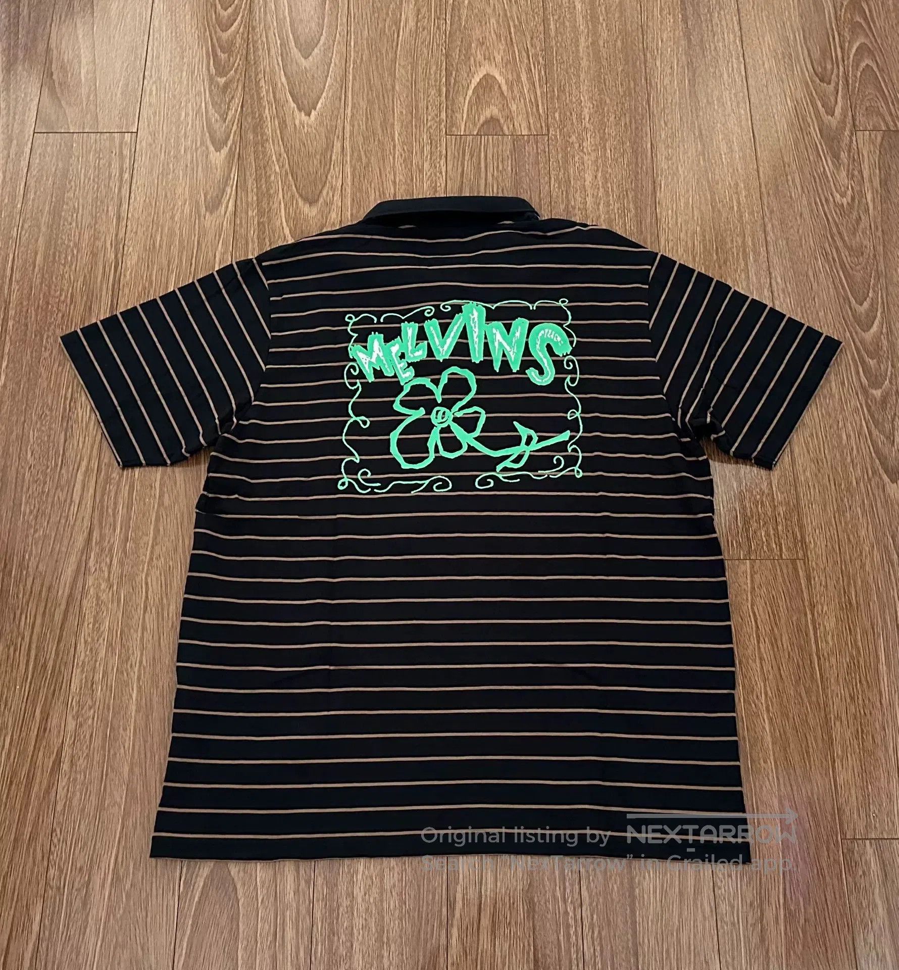 Supreme Supreme x Melvins Stripe S/S Polo. | Grailed