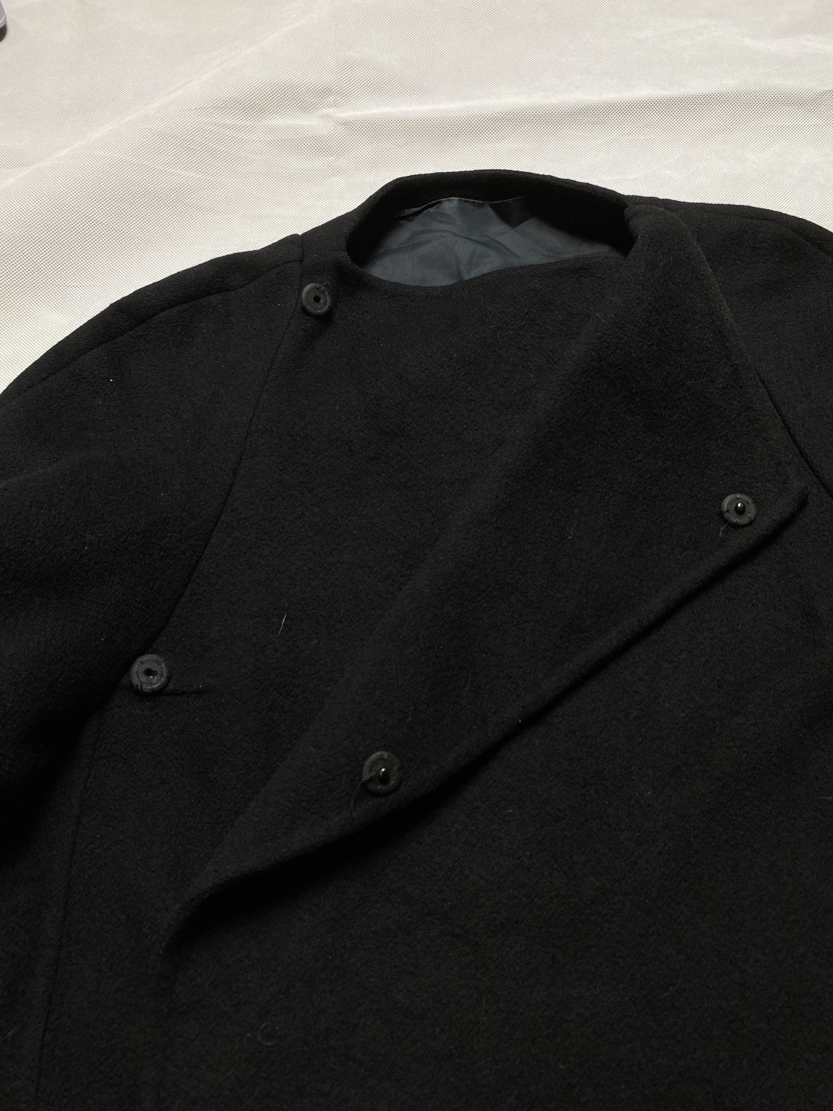 Designer × Rick Owens × Rick Owens Drkshdw Rick Owens black cashmere jacket vintage 90s y2k rare luxury Size US S / EU 44-46 / 1 - 6 Thumbnail