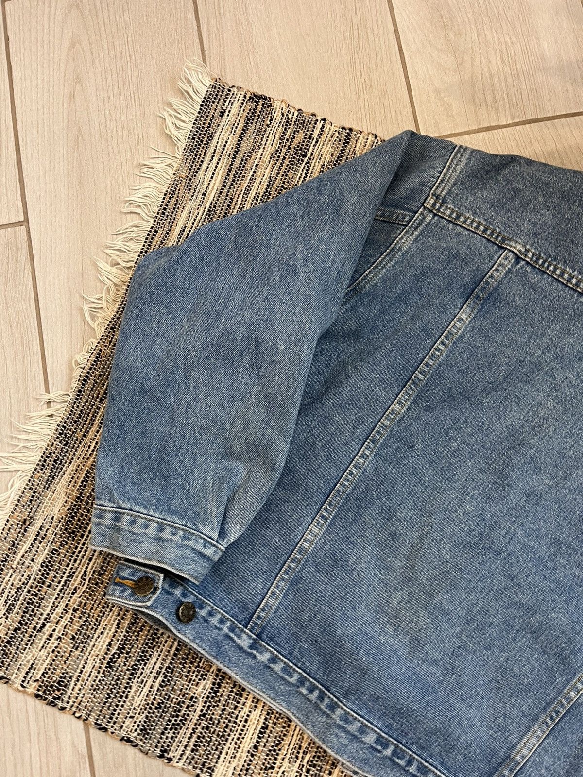 Levi's × Vintage Vintage ninty 9 Denim Jacket cropped workwear 90s Size US M / EU 48-50 / 2 - 11 Thumbnail