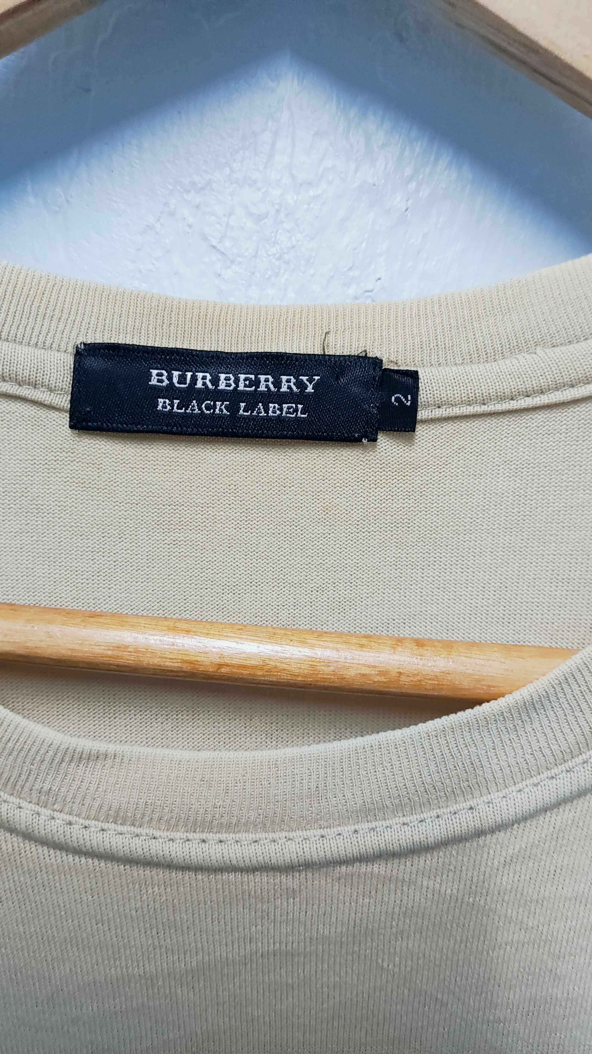 Burberry × Designer BURBERRY t shirt BBL blurry logo Size US M / EU 48-50 / 2 - 7 Thumbnail