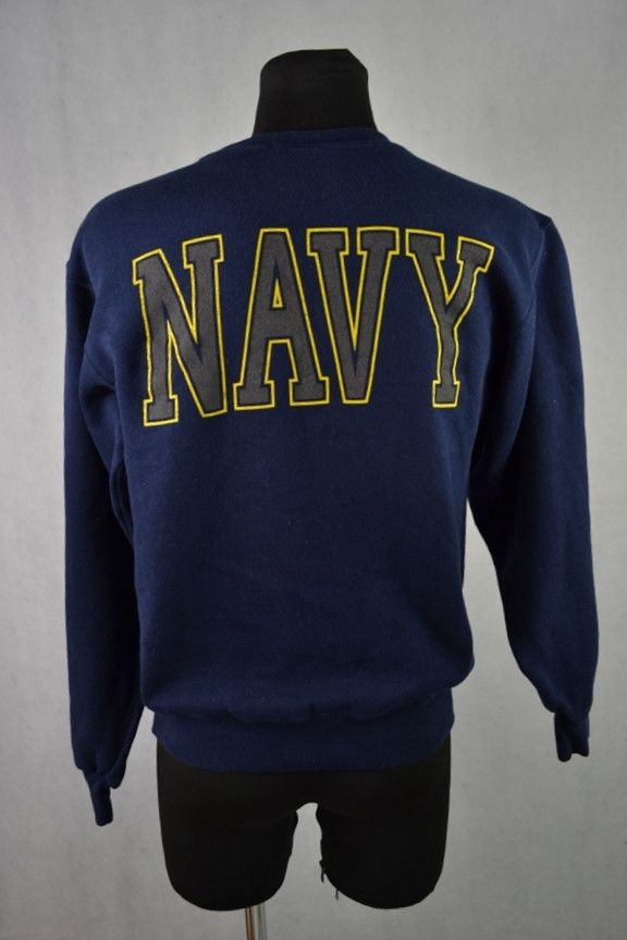 Vintage Soffe US NAVY Reflective 3M Vintage Crewneck Sweatshirt Size US XL / EU 56 / 4 - 1 Thumbnail