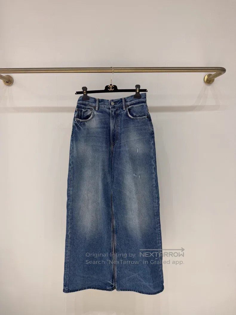 Acne Studios Acne Studios 25 Tapered Denim Pants with Wear Effect Size US 30 / EU 46 - 1 Thumbnail