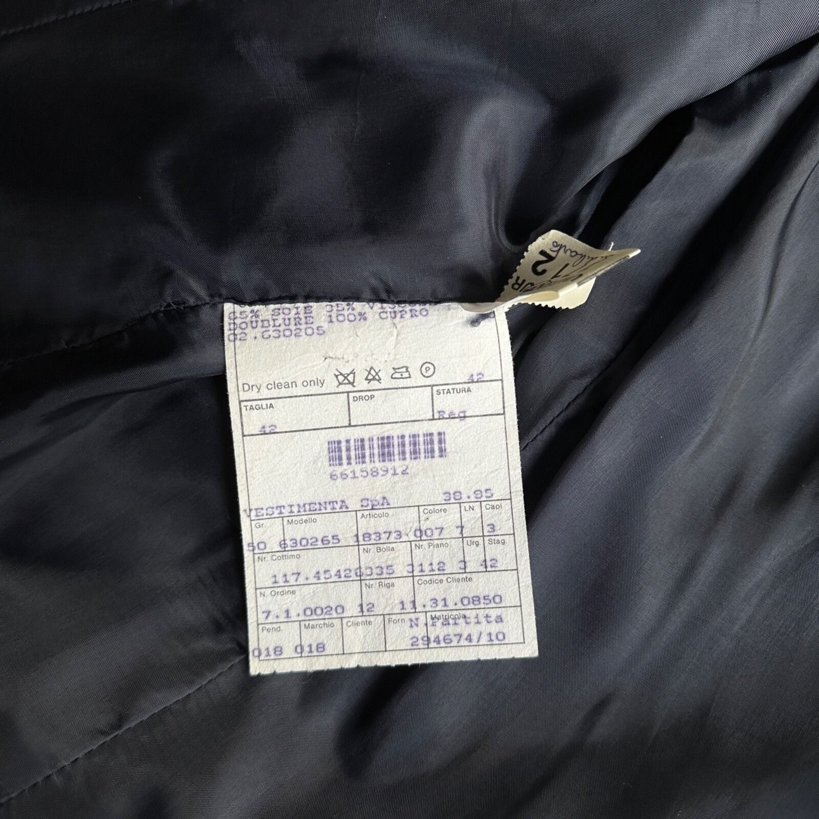 Giorgio Armani Giorgio Armani Vintage Silk Blazer Jacket 9100AC Size M / US 6-8 / IT 42-44 - 7 Thumbnail