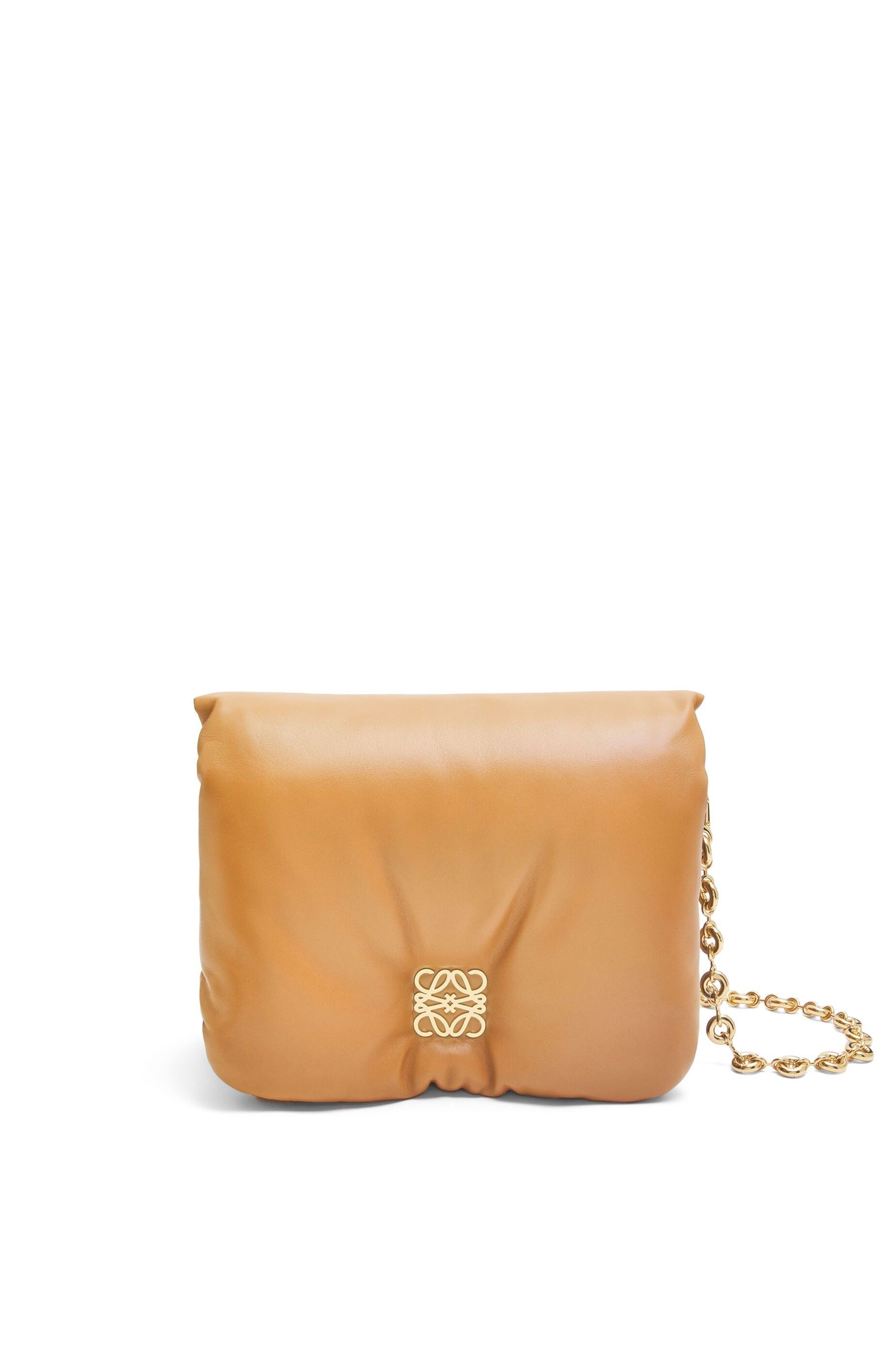 Loewe o1in1g0426 Size: OS/ Goya Puffer Bag in Camel Size ONE SIZE - 2 Thumbnail